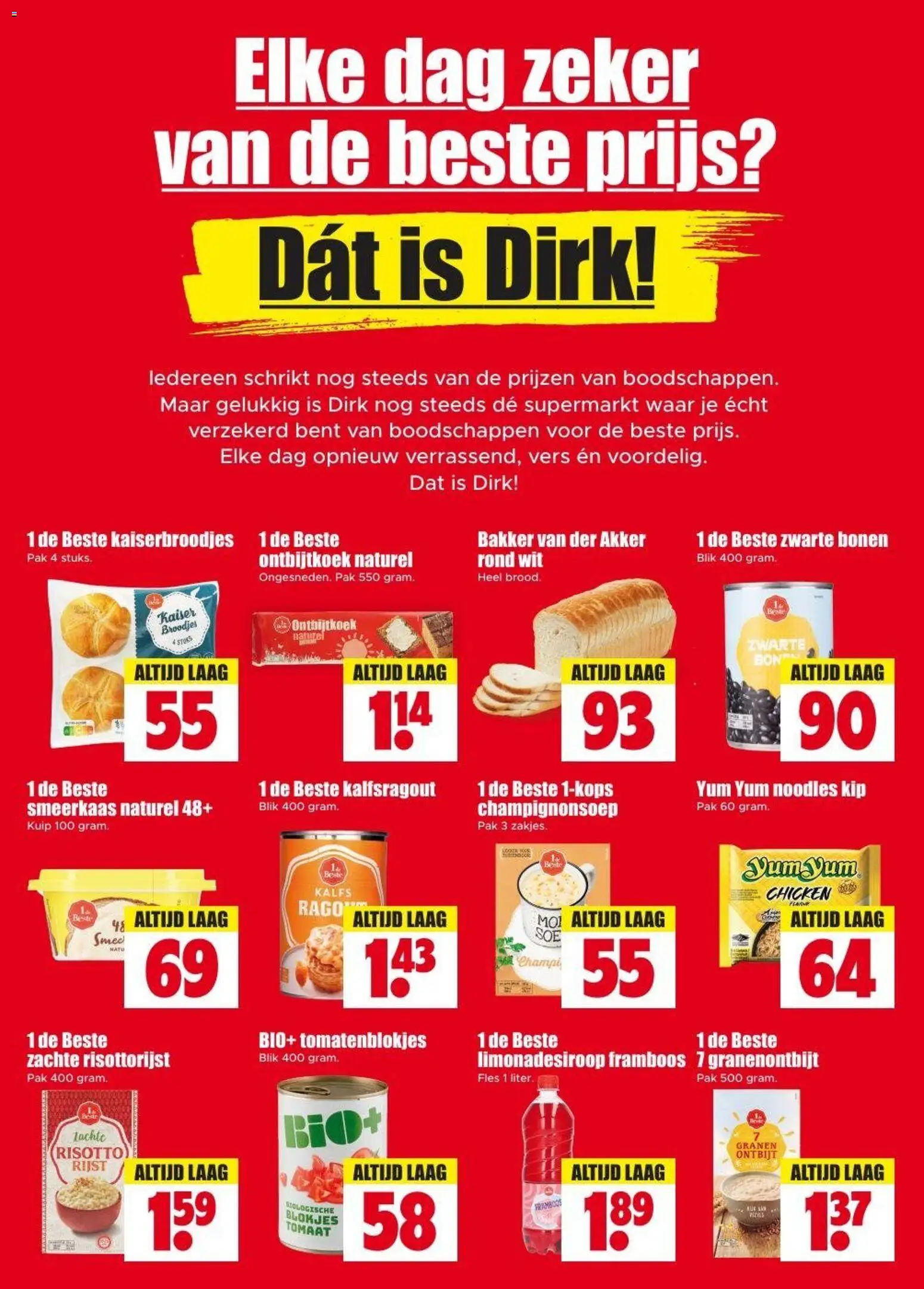 {H1} | Pagina: 2 | Producten: Tomaat, Granen, Fles, Kip