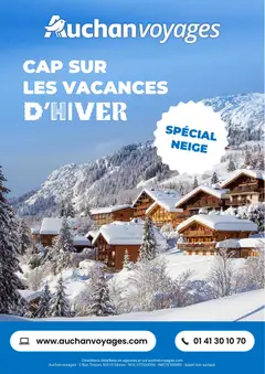 Auchan - Cap sur les vacances d'hiver ! - Voorbeeld van een folder van Auchan, geldig van 01.12.2025