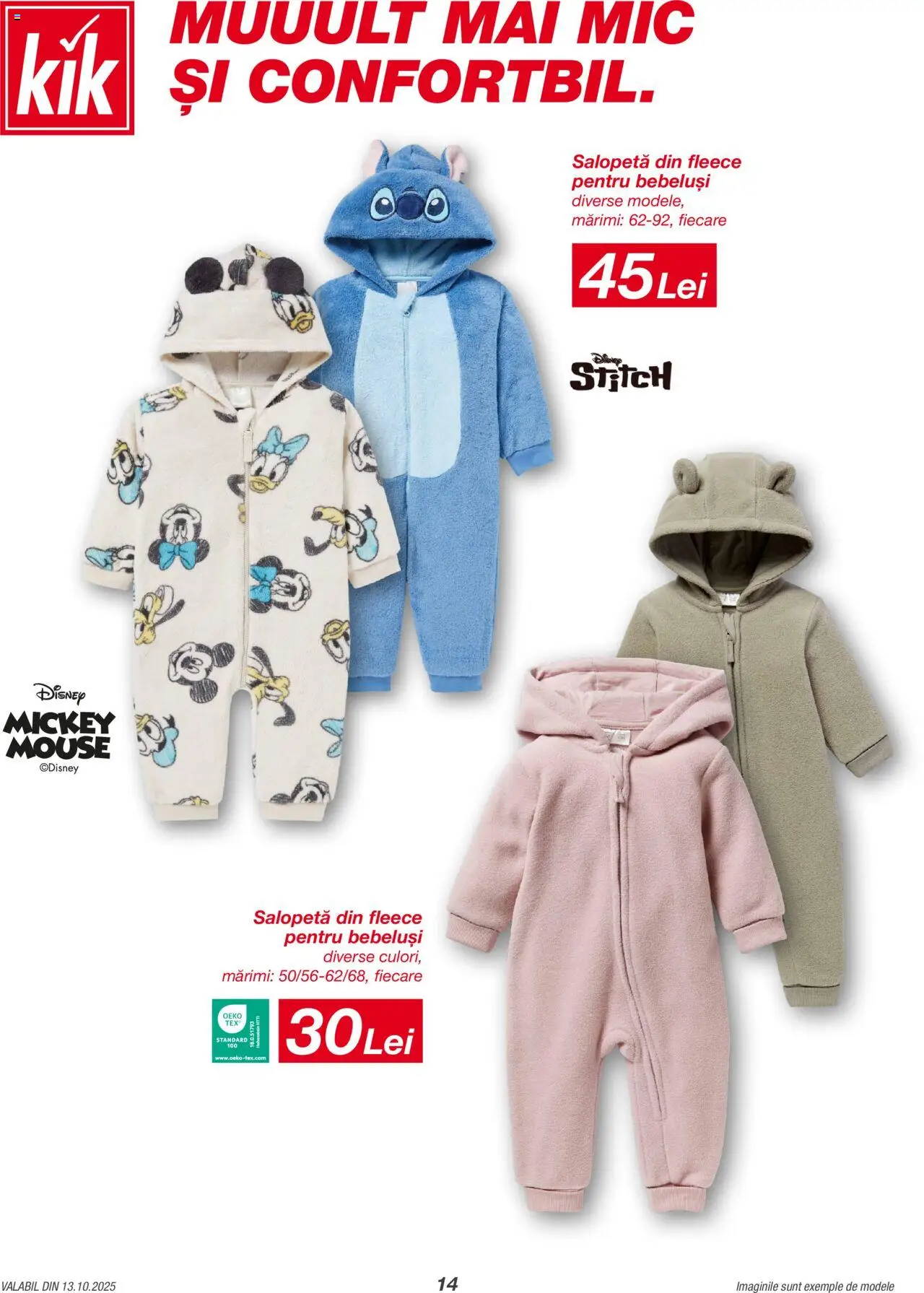 Noul catalog Kik – valabil de la 13.10.2025 | Pagină: 14 | Produse: Salopetă