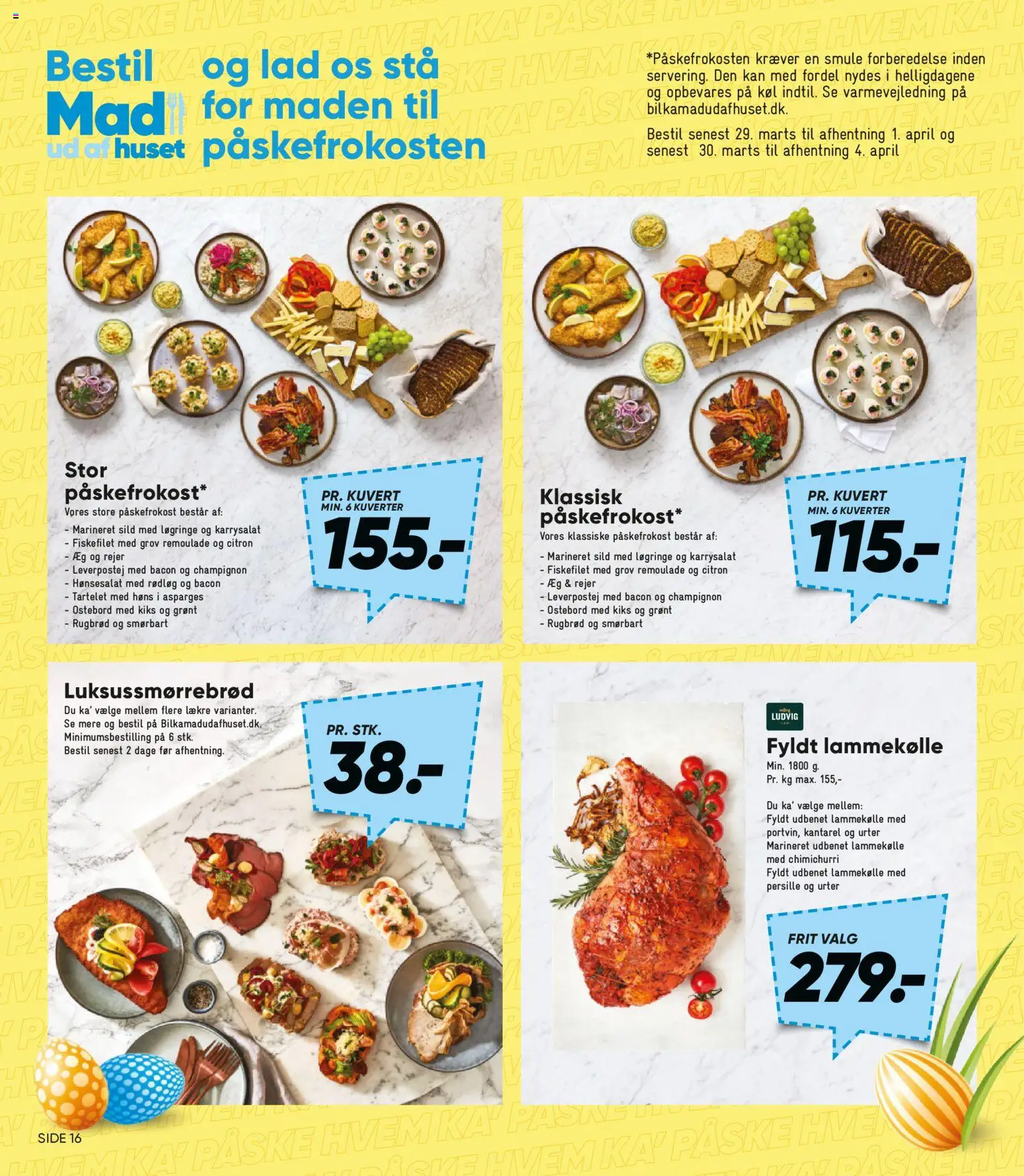 Bilka tilbudsavis – gyldig fra 20.03.2026 | Side: 16 | Produkter: Champignon, Lammekølle, Leverpostej, Karrysalat