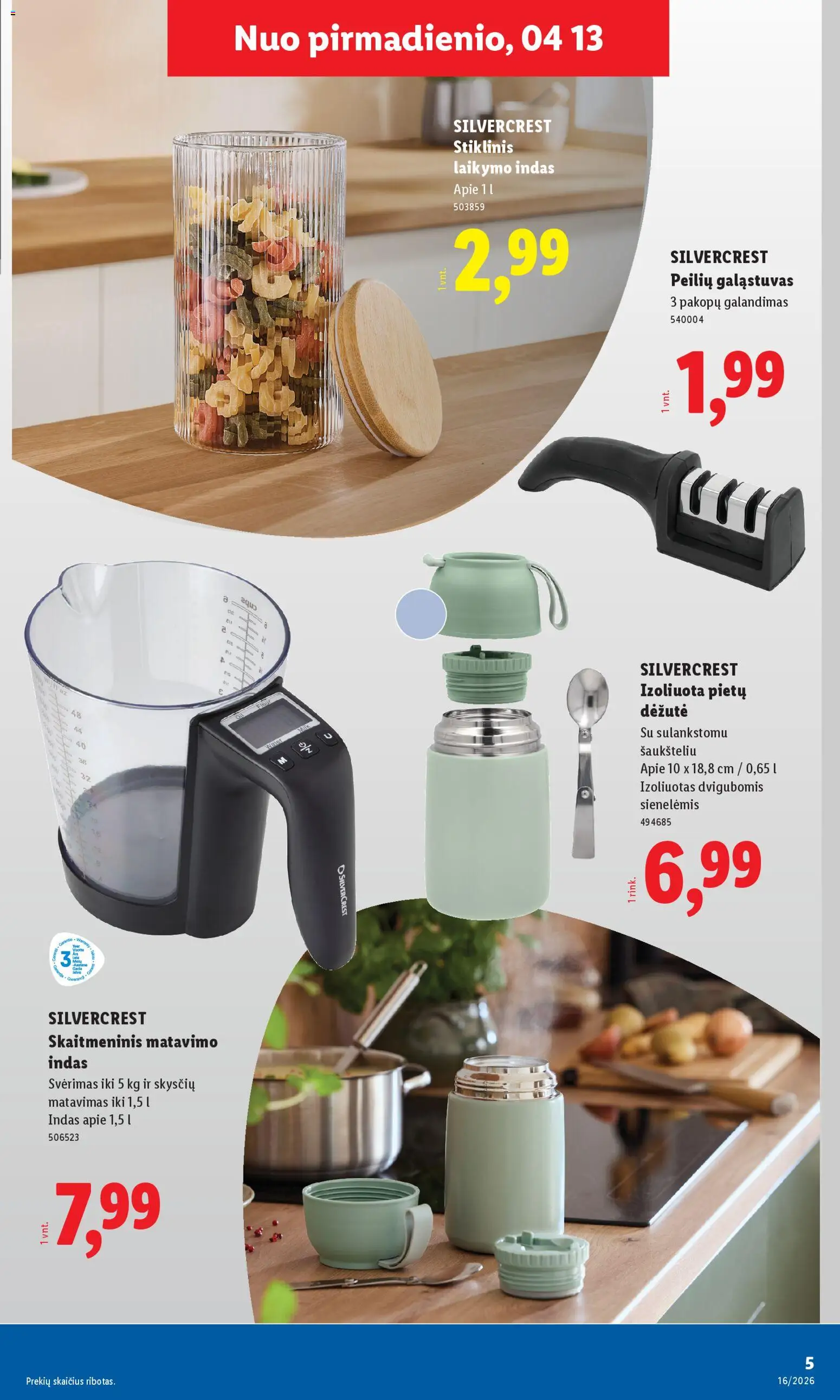 LIDL akcijos nuo 13.04.2026 | Puslapis: 5