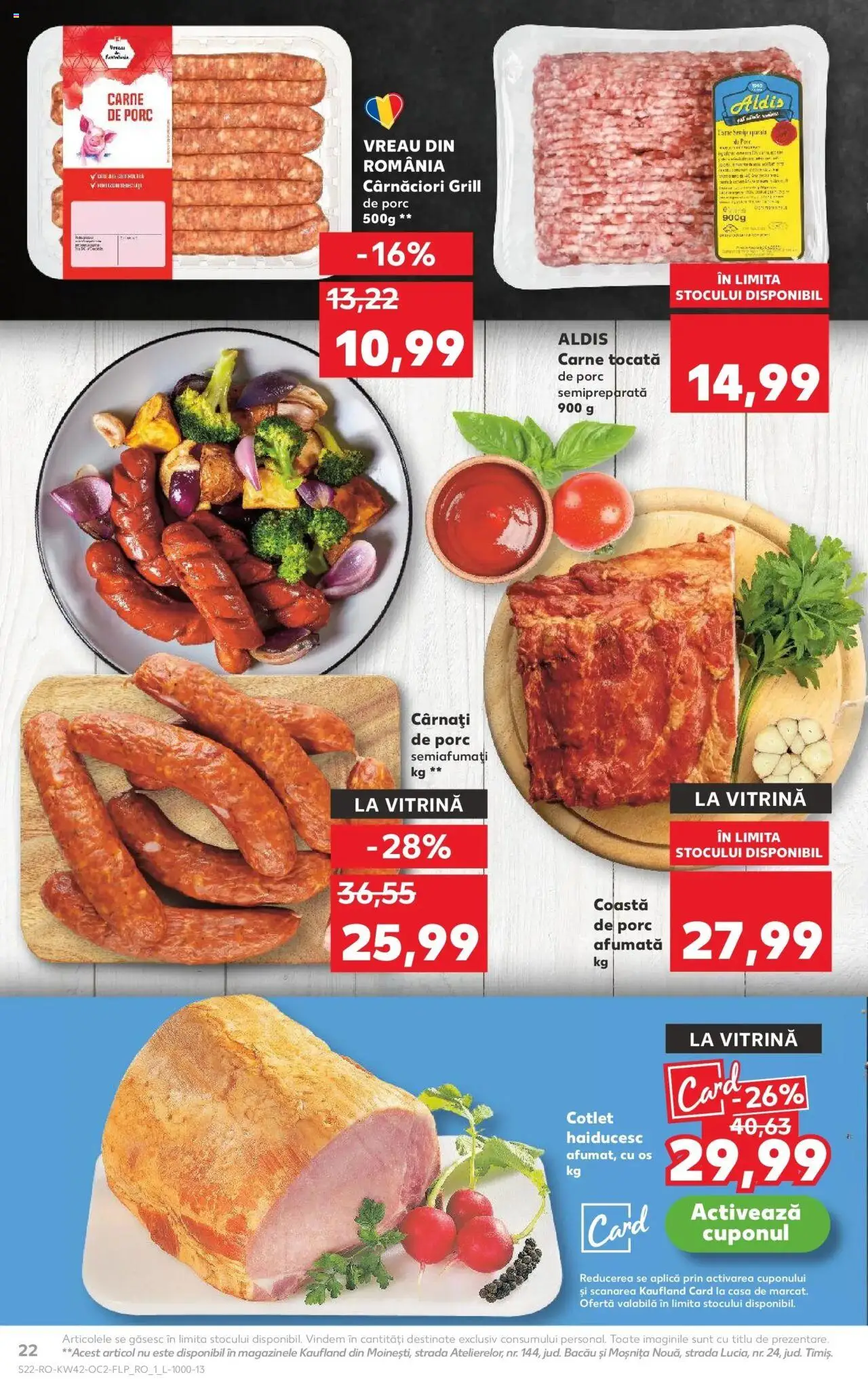 Noul catalog Kaufland – valabil de la 15.10.2025 | Pagină: 22 | Produse: Grill, Lait de coco, Vitrină, Cârnați