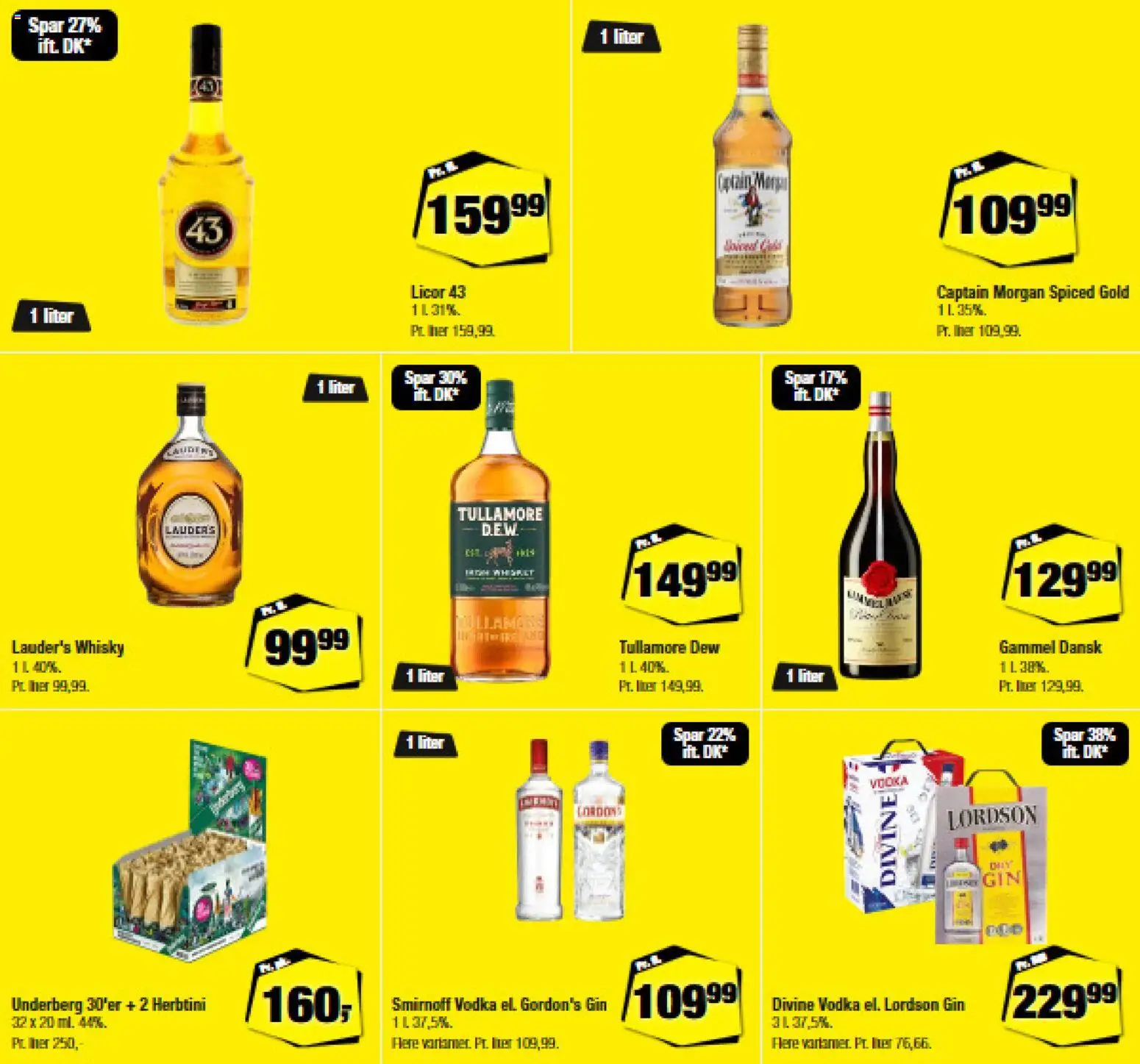 Calle tilbudsavis – gyldig fra 18.03.2026 | Side: 16 | Produkter: Nuggets de frango, Gin, Vodka, Whisky