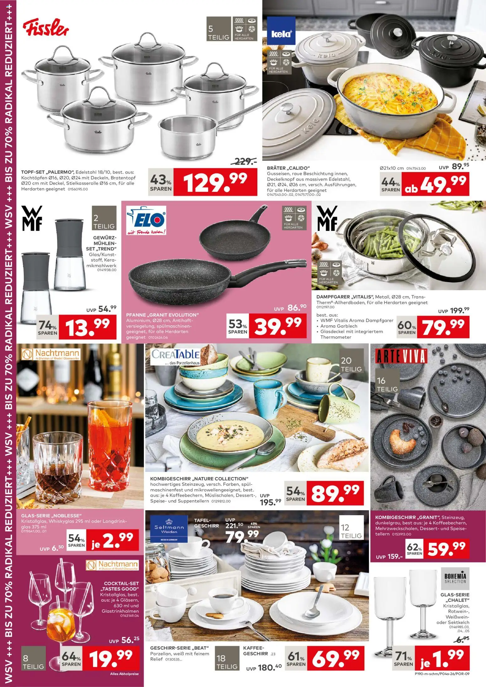 Porta! WSV bis zu 70% reduziert - Aachen  – gültig ab 19.01.2026 | Seite: 4 | Produkte: Thermometer, Kaffee, Weißwein, Rotwein