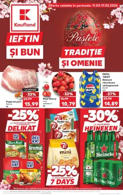 Ofertele Kaufland valabile de la 11.03.2026