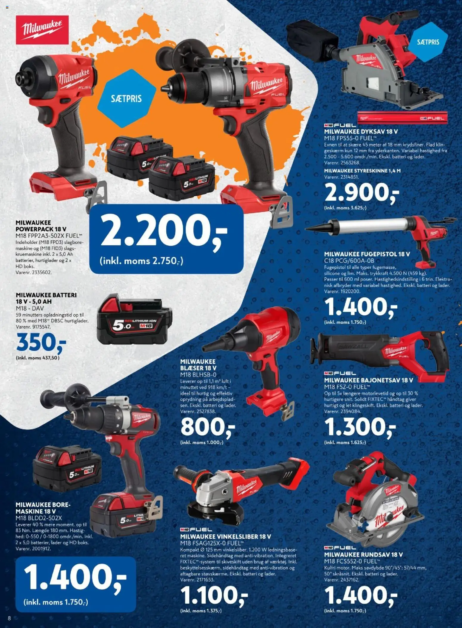 Davidsen tilbudsavis – gyldig fra 30.04.2026 | Side: 8 | Produkter: Batteri