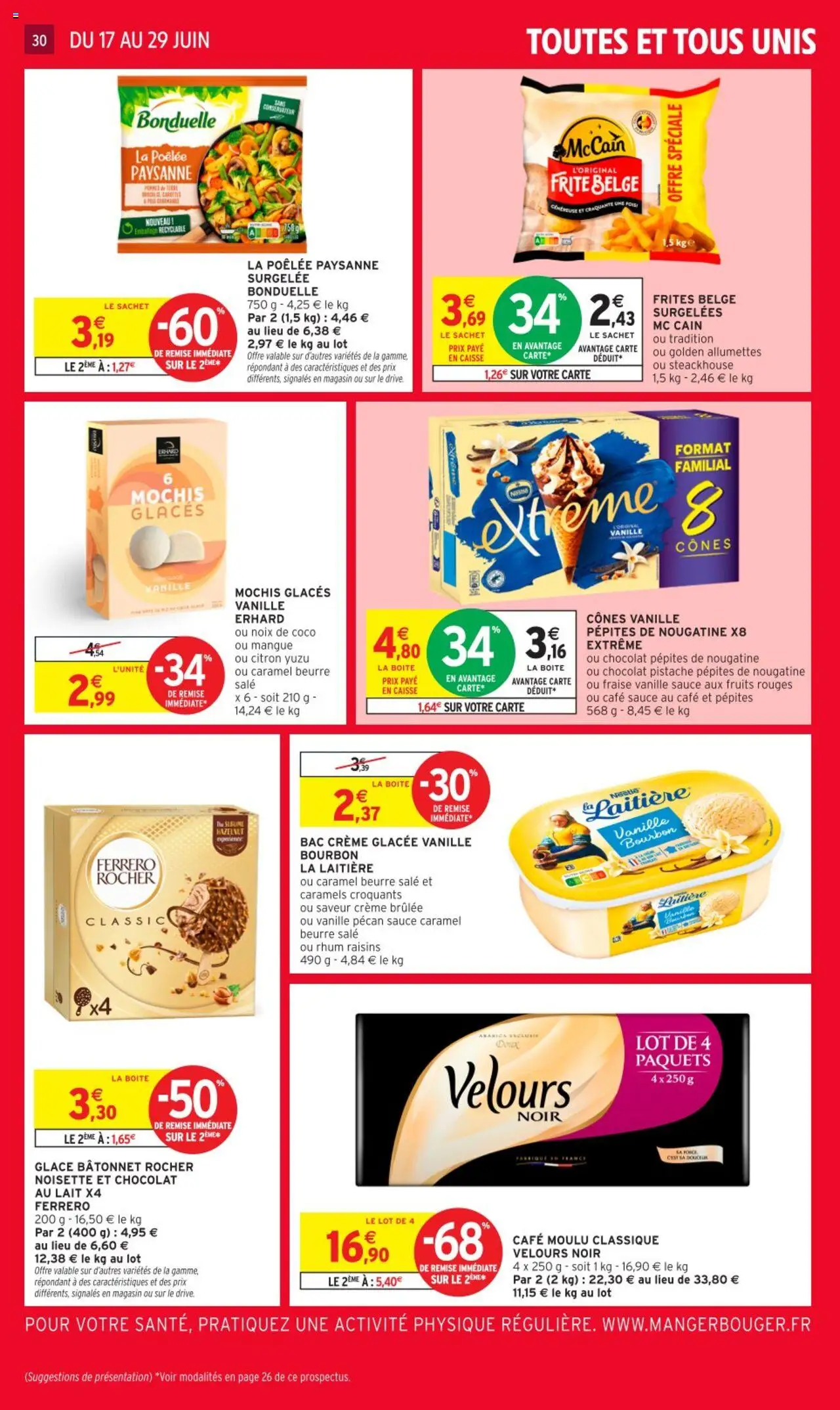  | Page: 30 | Produits: Herbes de provence, Lait, Beurre, Jus