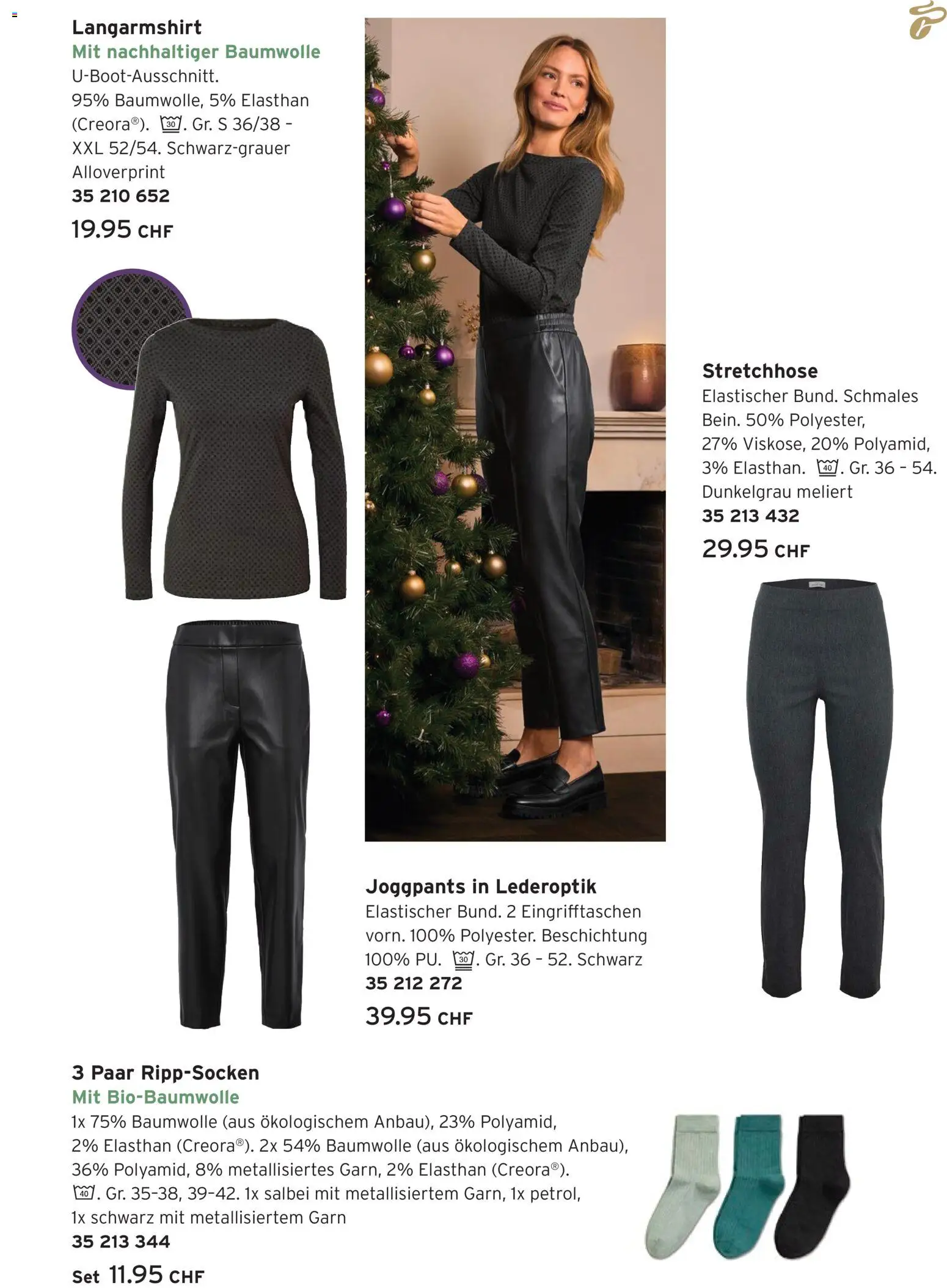 Tchibo Aktionen Freude – gültig ab 12.11.2025 | Seite: 23 | Produkte: Langarmshirt