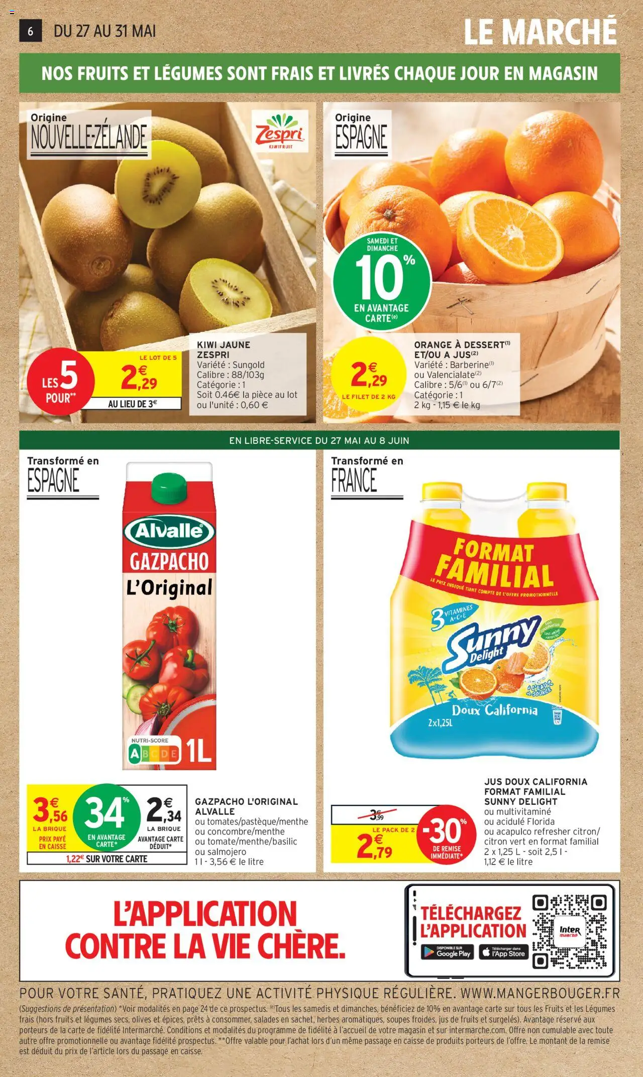 | Page: 6 | Produits: Citron vert, Olives, Orange, Jus