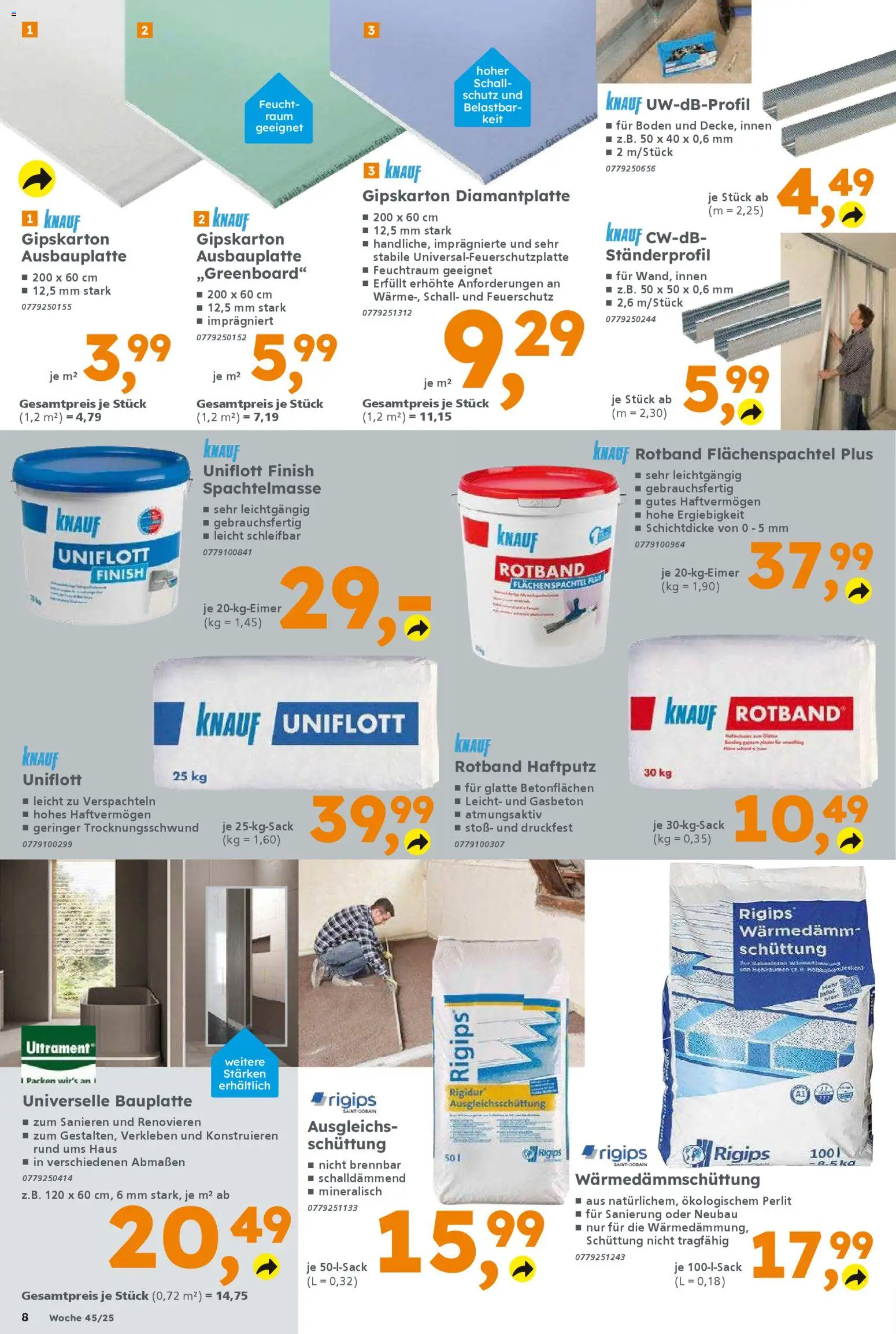 Globus Baumarkt - Sachsen – gültig ab 03.11.2025 | Seite: 8 | Produkte: Finish