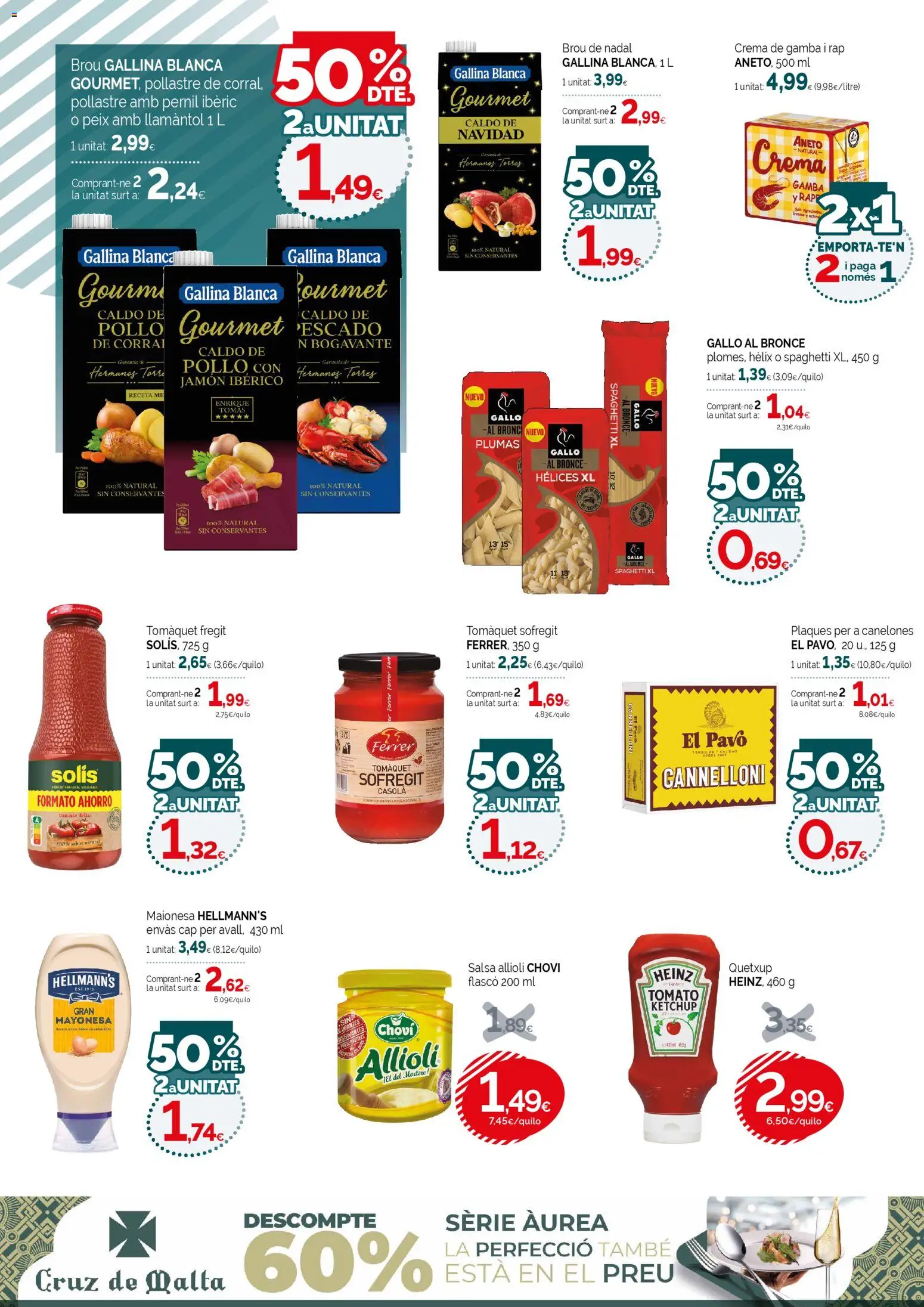 Condis folleto life │ válido desde el 03.12.2025 | Página: 14 | Productos: Jamón ibérico, Crema, Gamba, Canelones