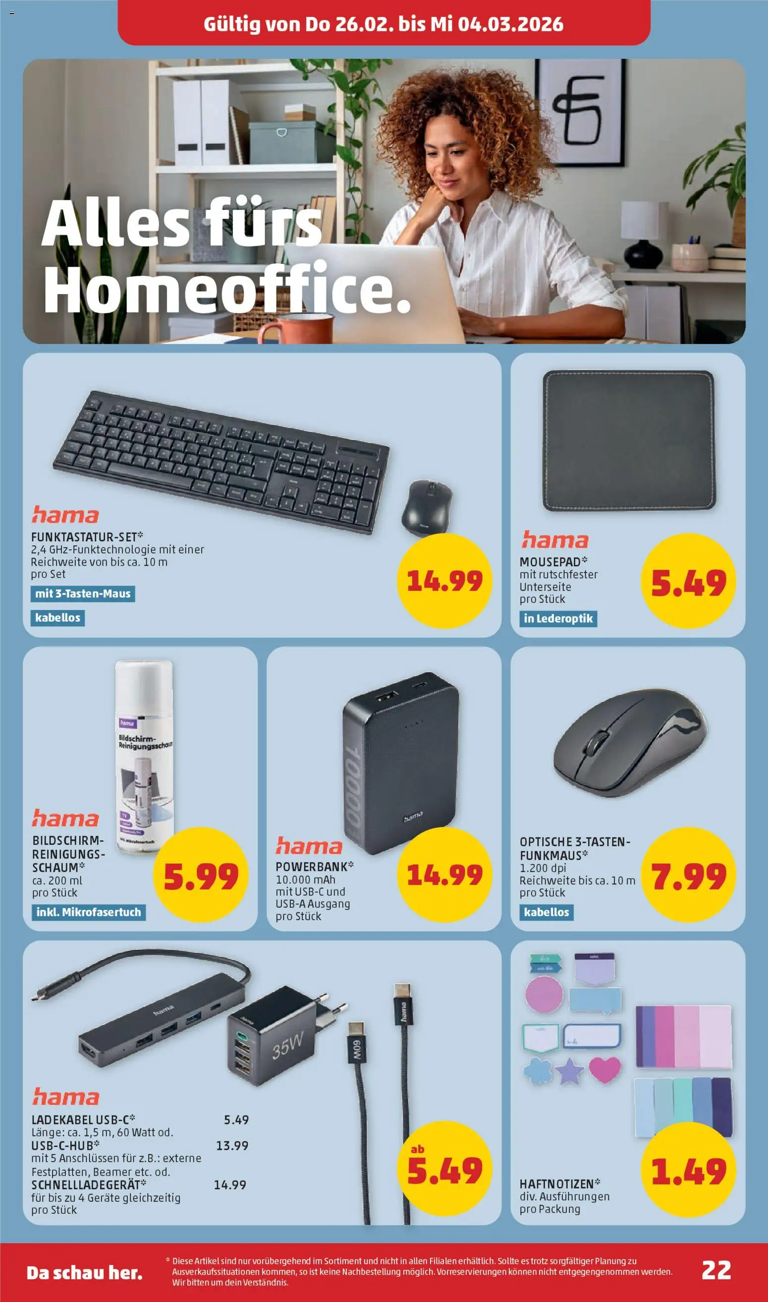 Penny Markt Flugblatt gültig ab 26.02.2026 | Seite: 22