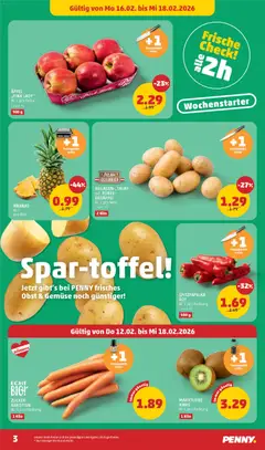 Penny Markt Flugblatt ab 12.02.2026 gültig | Seite: 3