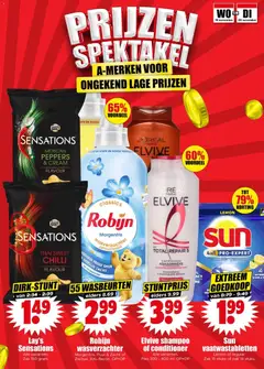 Dirk - Folder week 47 - Voorbeeld van een folder van Dirk, geldig van 19.11.2025 | Pagina: 17 | Producten: Robijn, Fles, Shampoo, Conditioner