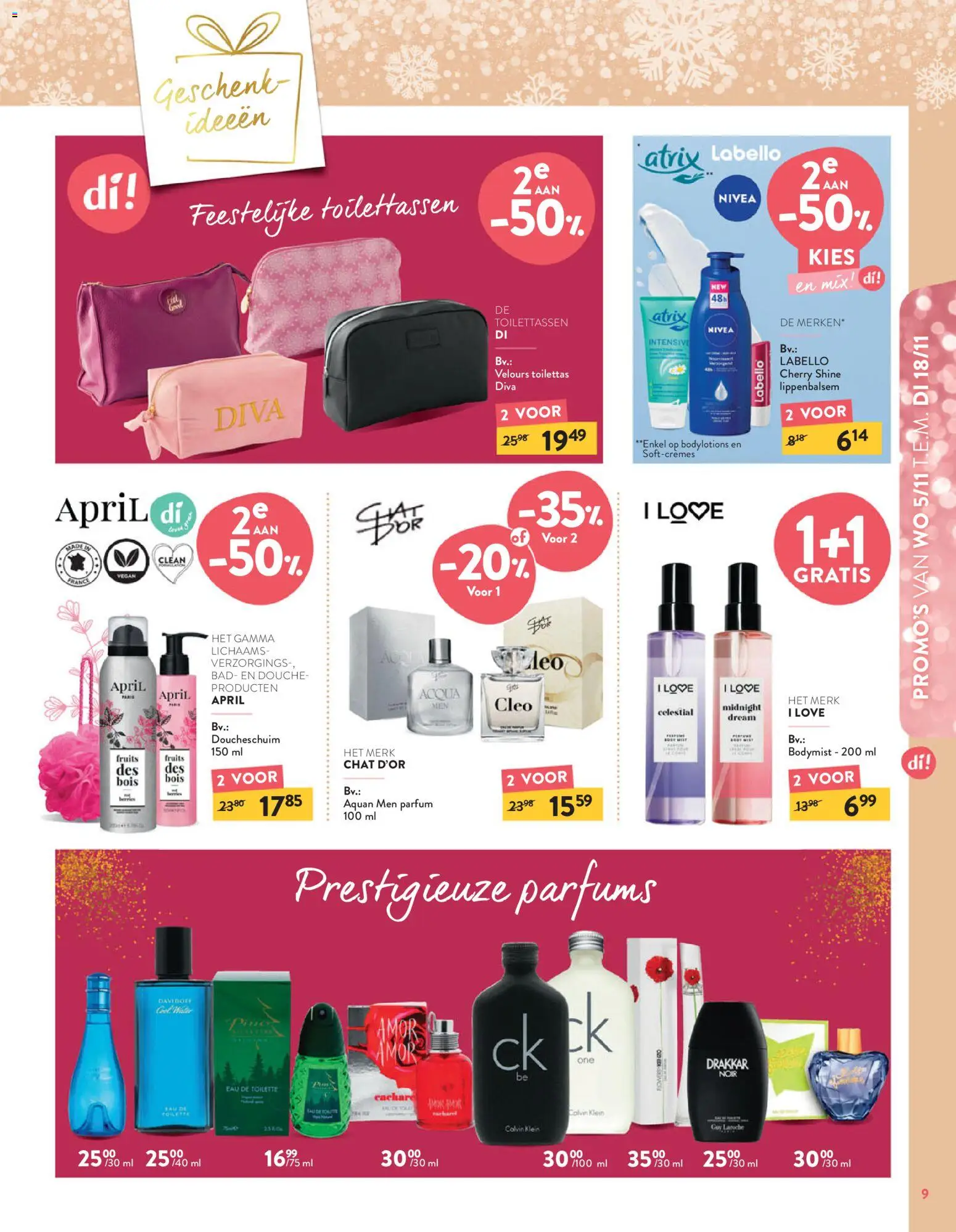 {H1} | Pagina: 9 | Producten: Toilet, Bad, Douche, Parfum