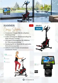 Hammer Prospekt 	 - gültig ab dem 04.07.2025 | Seite: 2 | Produkte: Stepper, Tablet