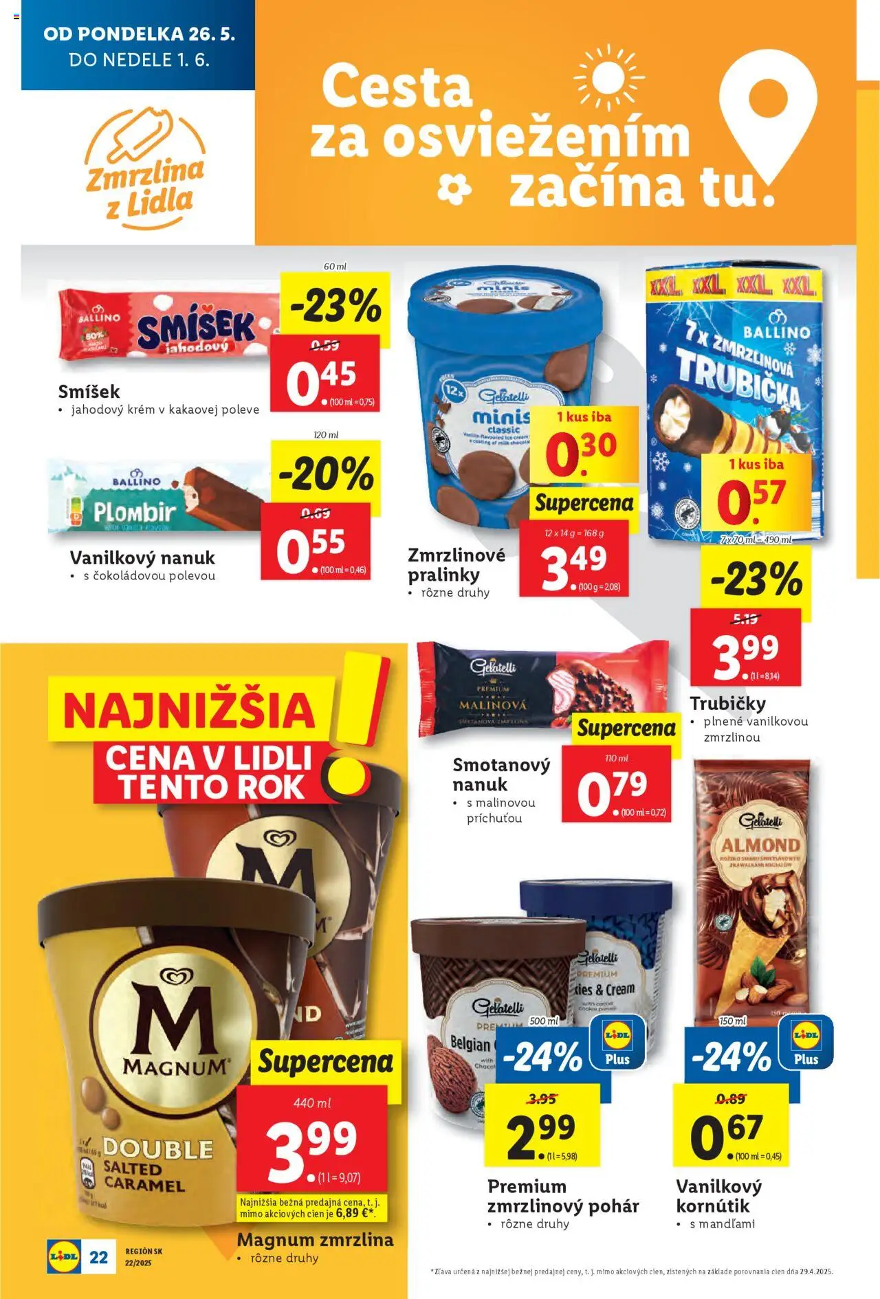 Nové Lidl akcie – leták je platný od 26.05.2025 | Strana: 28