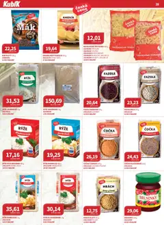 Kubík leták - Velkoobchod 08/2025 od 01.08.2025 | Strana: 28 | Produkty: Hrách, Rýže parboiled, Špagety, Nudle