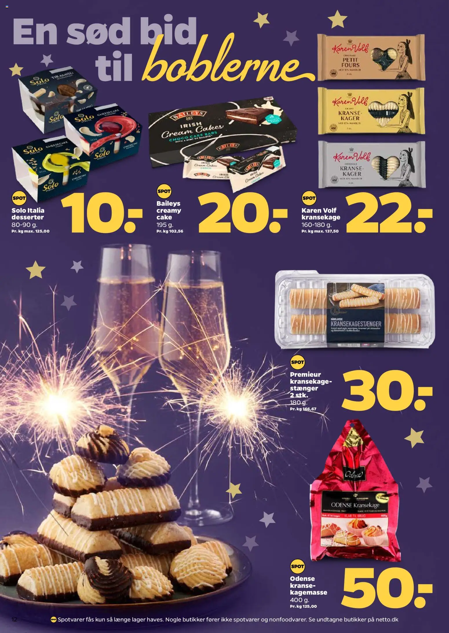 Netto tilbudsavis – gyldig fra 27.12.2025 | Side: 13 | Produkter: Amendoins, Kager