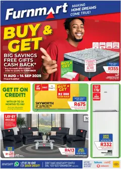 Preview of Furnmart specials valid from 11.08.2025