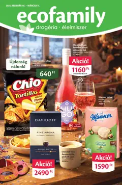 EcoFamily Akciós újság - amely érvényes a következő dátumtól: 16.02.2026