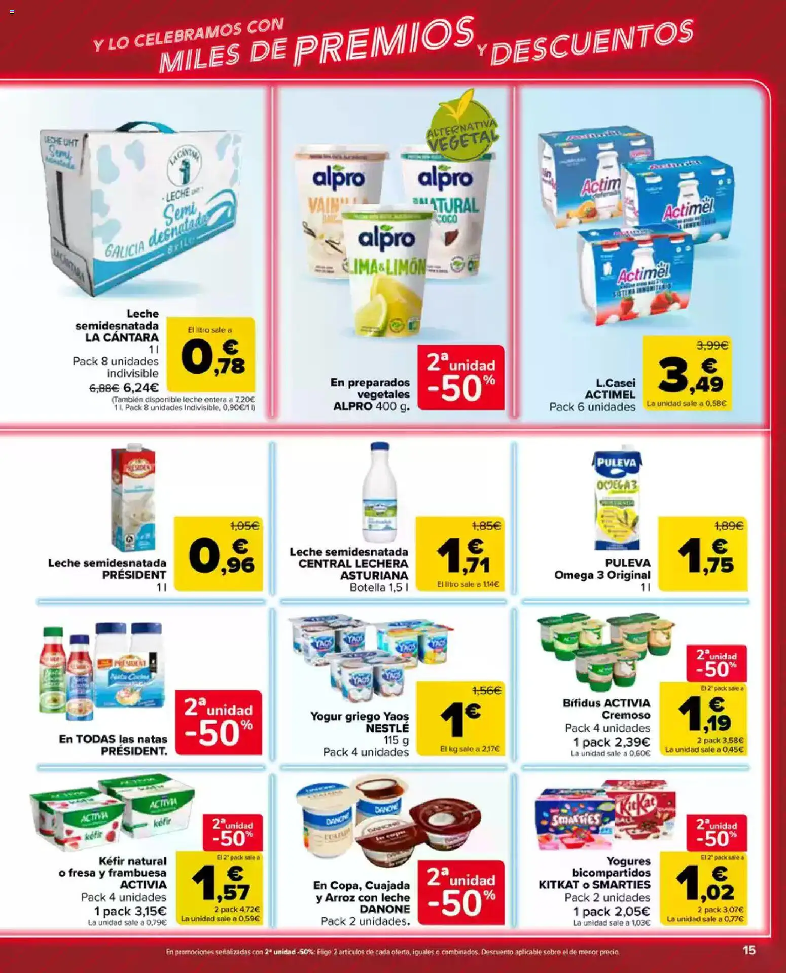 Carrefour Market folleto │ válido desde el 23.04.2026 | Página: 15 | Productos: Δοχείο φοντί, Leche, Yogur, Arroz