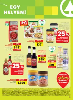 Spar Extra ajánlat - amely érvényes a következő dátumtól: 06.11.2025 | Oldal: 4 | Termékek: Fűszerkeverék, Mustár, Fűszer, Majonéz