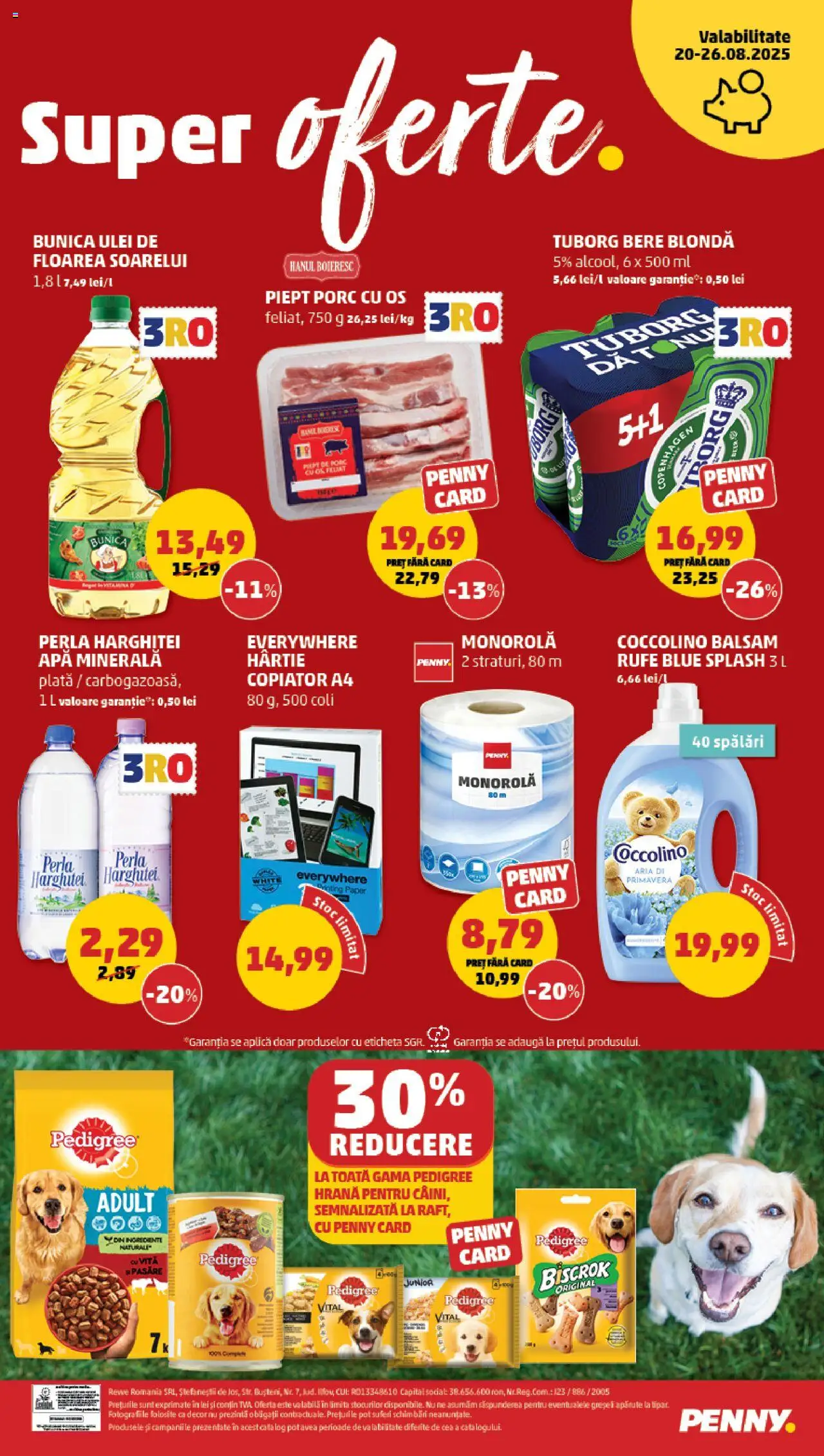 Catalog PENNY – valabil de la 20.08.2025 | Pagină: 20 | Produse: Önlük, Balsam, Ulei, Apă