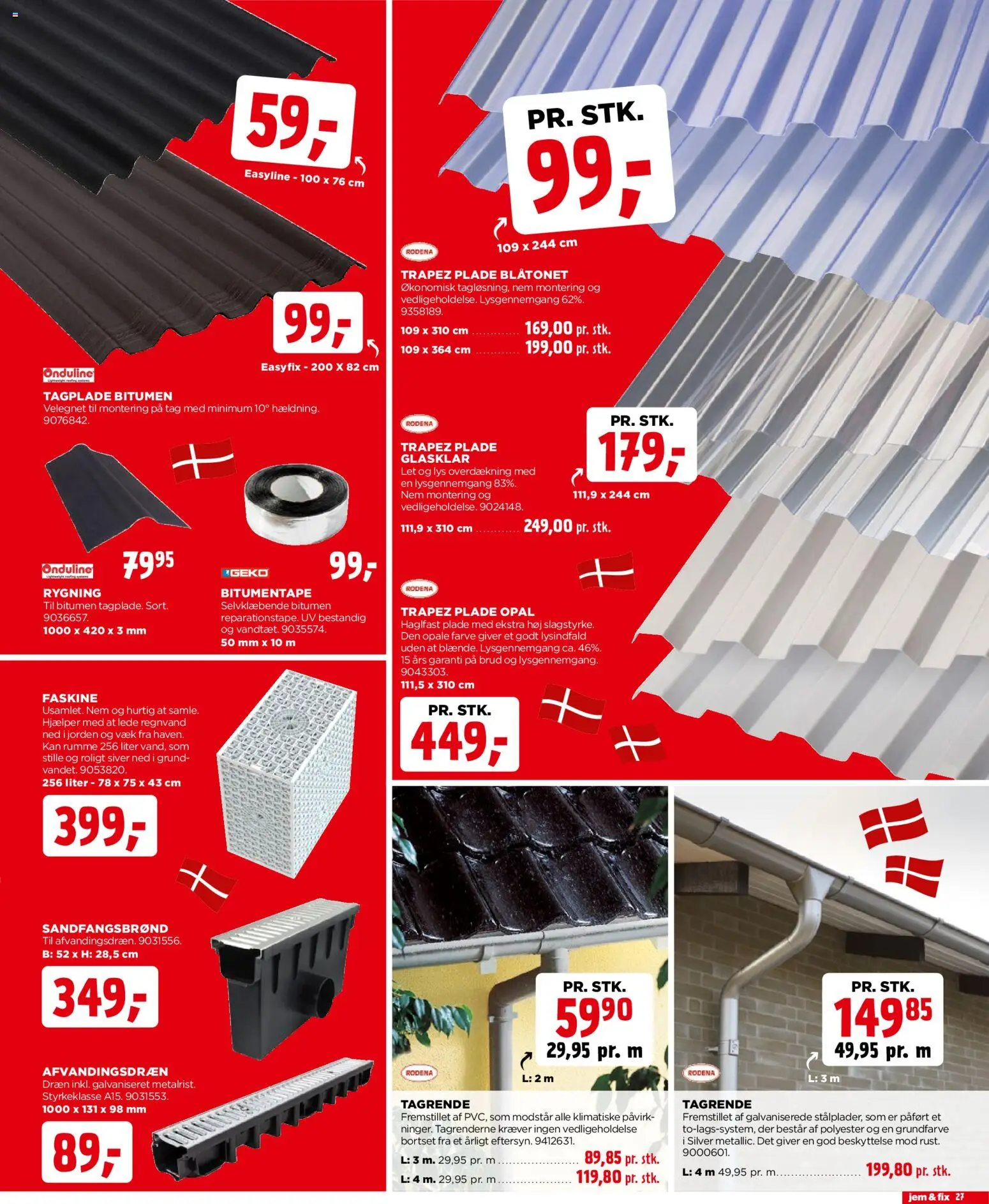 Jem & fix tilbudsavis – gyldig fra 08.03.2026 | Side: 27 | Produkter: Søm