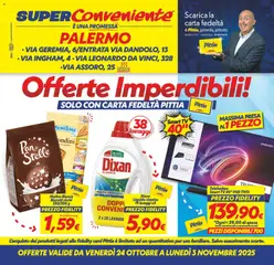 Anteprima del volantino SuperConveniente Palermo catalogo valido a partire dal 24.10.2025