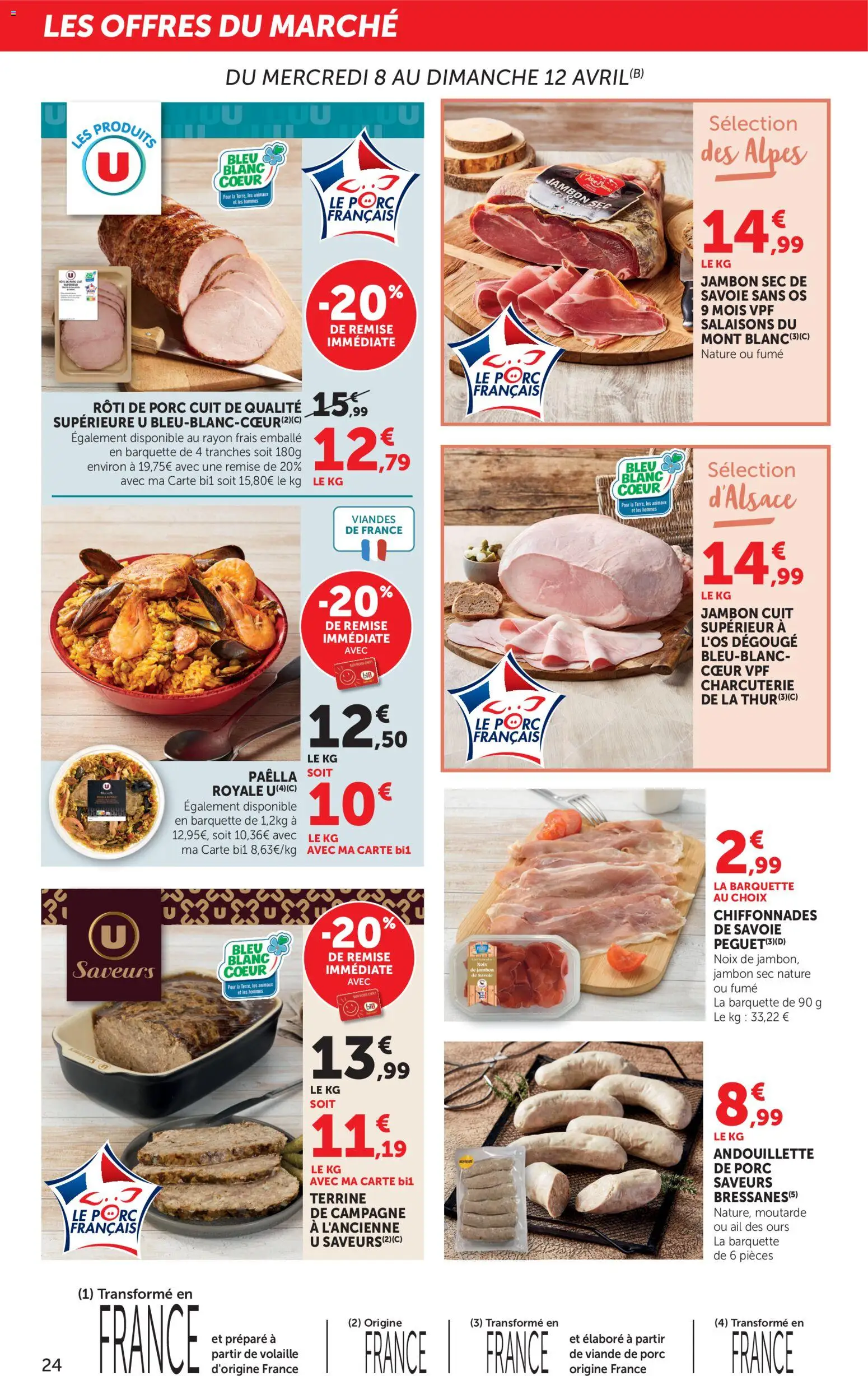 {H1} | Page: 24 | Produits: Viande de porc, Volaille, Jambon, Viande