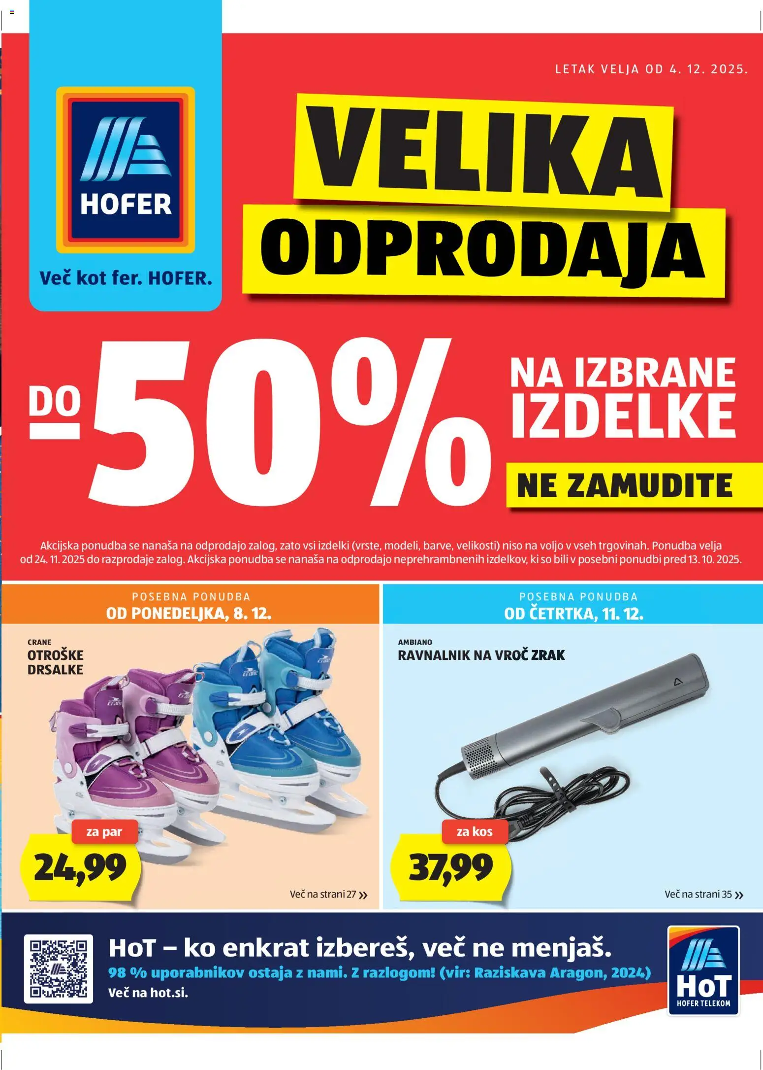 Hofer SI katalog | vrijedi od 04.12.2025 | Stranica: 1