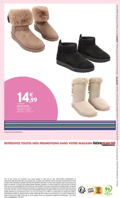 Intermarché - Prévisualisation de BOOTS FEMME, Synthétique, textile, Différents Modèles, Pointures: du 36 au 41 valide à partir de 04.11.2025 | Page: 8