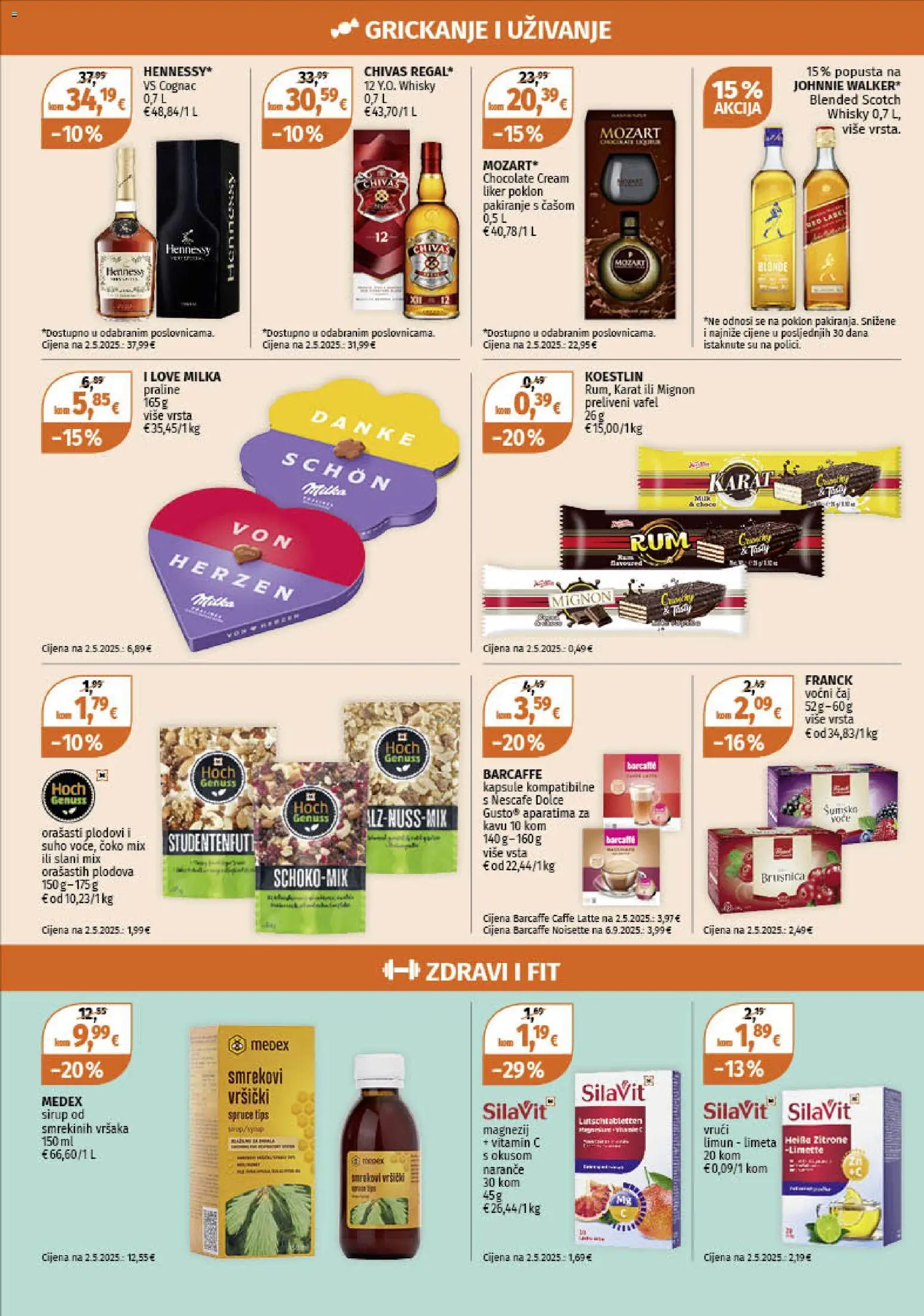 Müller katalog | vrijedi od 10.11.2025 | Stranica: 10 | Proizvodi: Nescafe, Naranče, Whisky, Regal