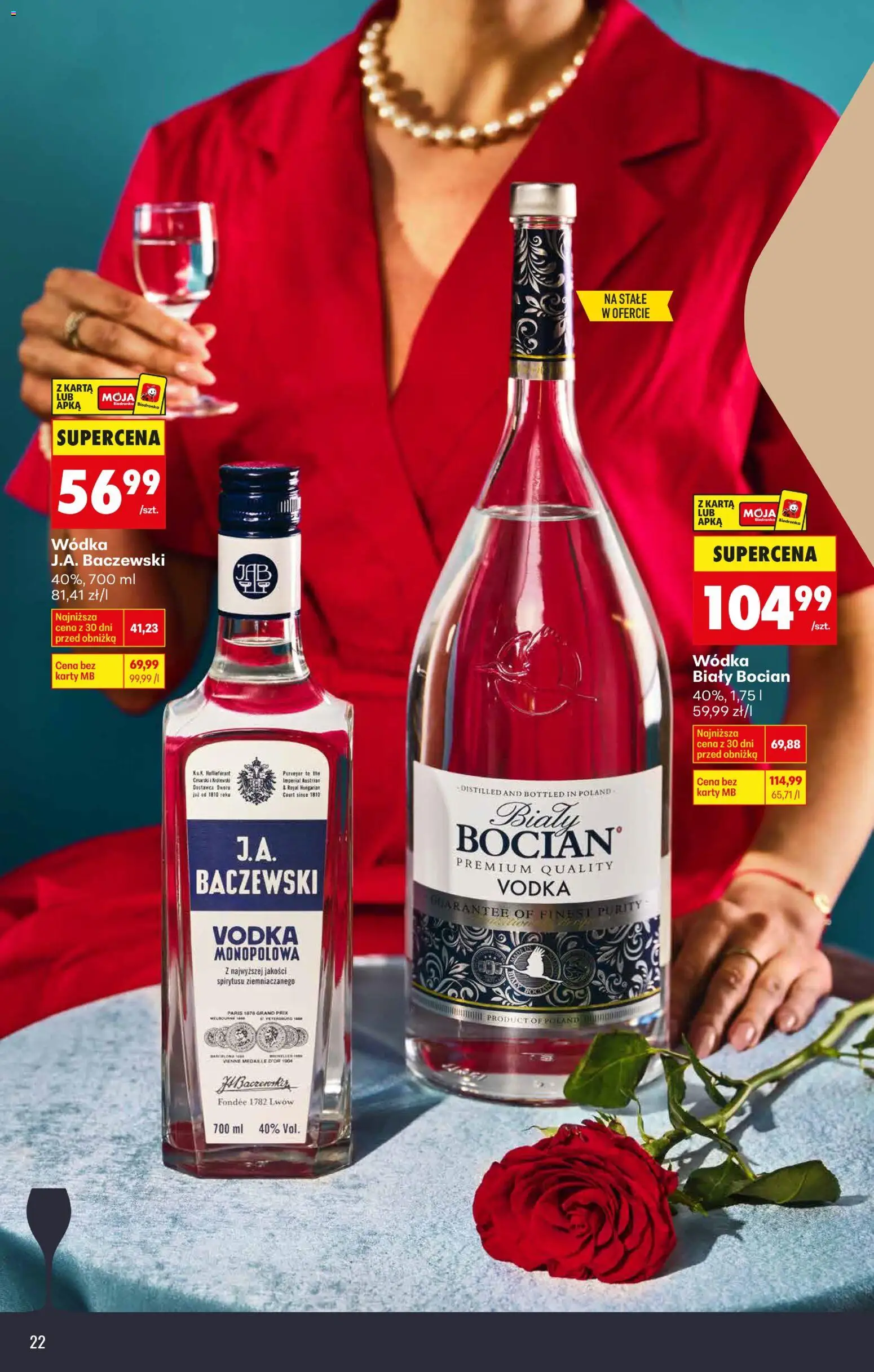 Biedronka Polsko leták - Czas na toast od 23.02.2026 | Strana: 26 | Produkty: Finest, Vodka, Karty