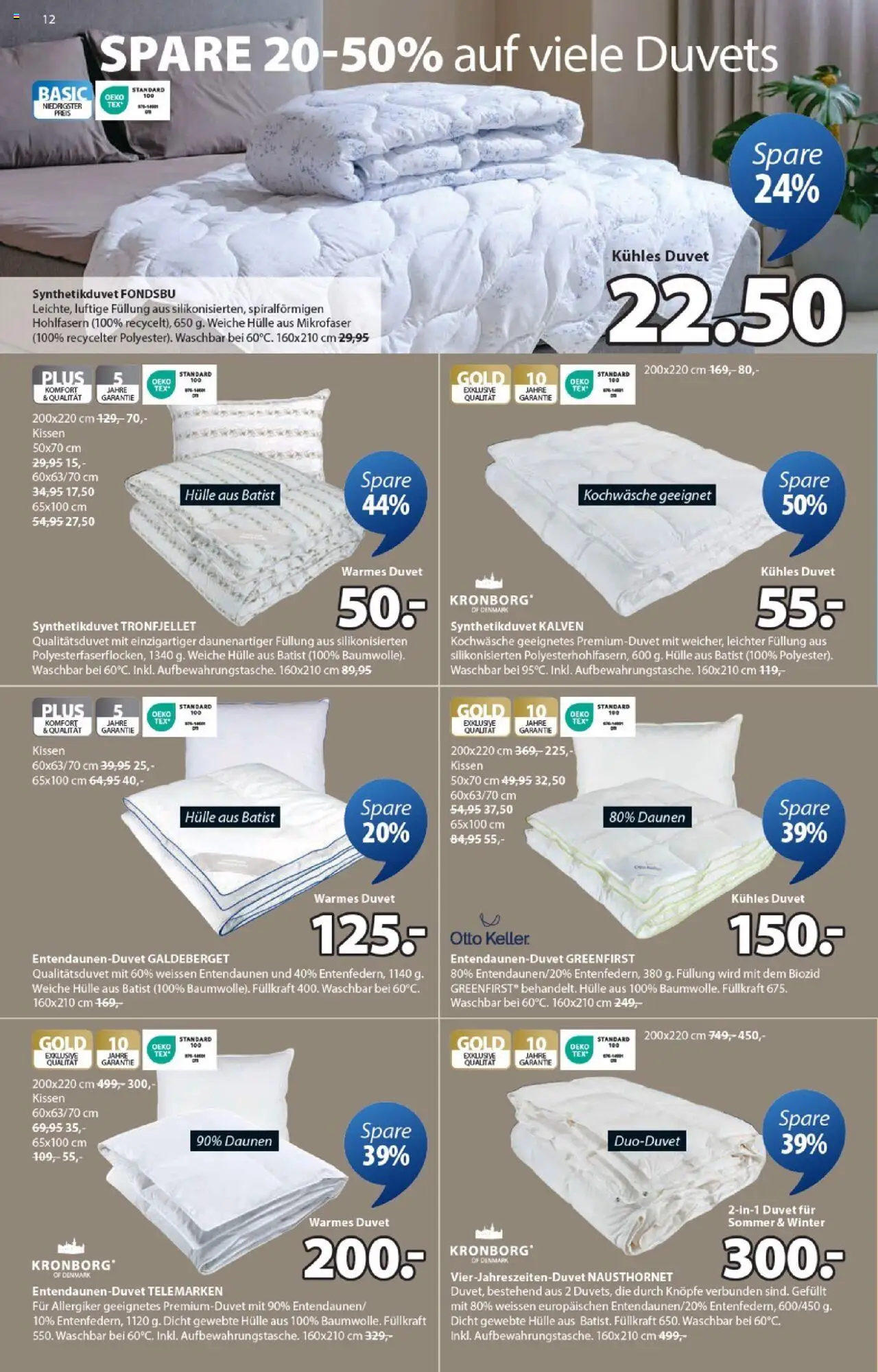 JYSK - Aktionen ab 19.08.2025 | Seite: 12 | Produkte: Kissen, Hülle