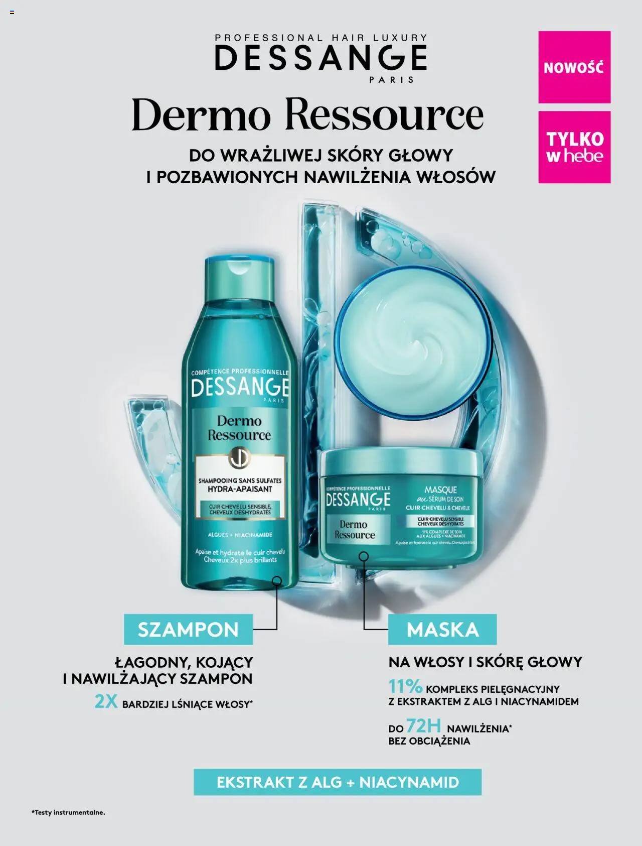 Hebe Gazetka - Magazyn od 01.05.2025 | Strona: 13 | Produkty: Szampon, Maska