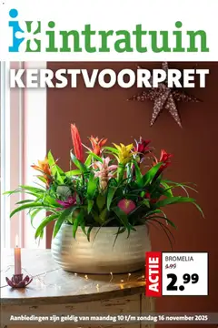 Intratuin - Folder - Voorbeeld van een folder van Intratuin, geldig van 10.11.2025