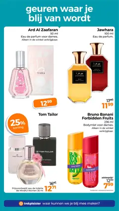 Trekpleister folder - Voorbeeld van een folder van Trekpleister, geldig van 17.03.2026 | Pagina: 26 | Producten: Geuren, Parfum, Eau de toilette