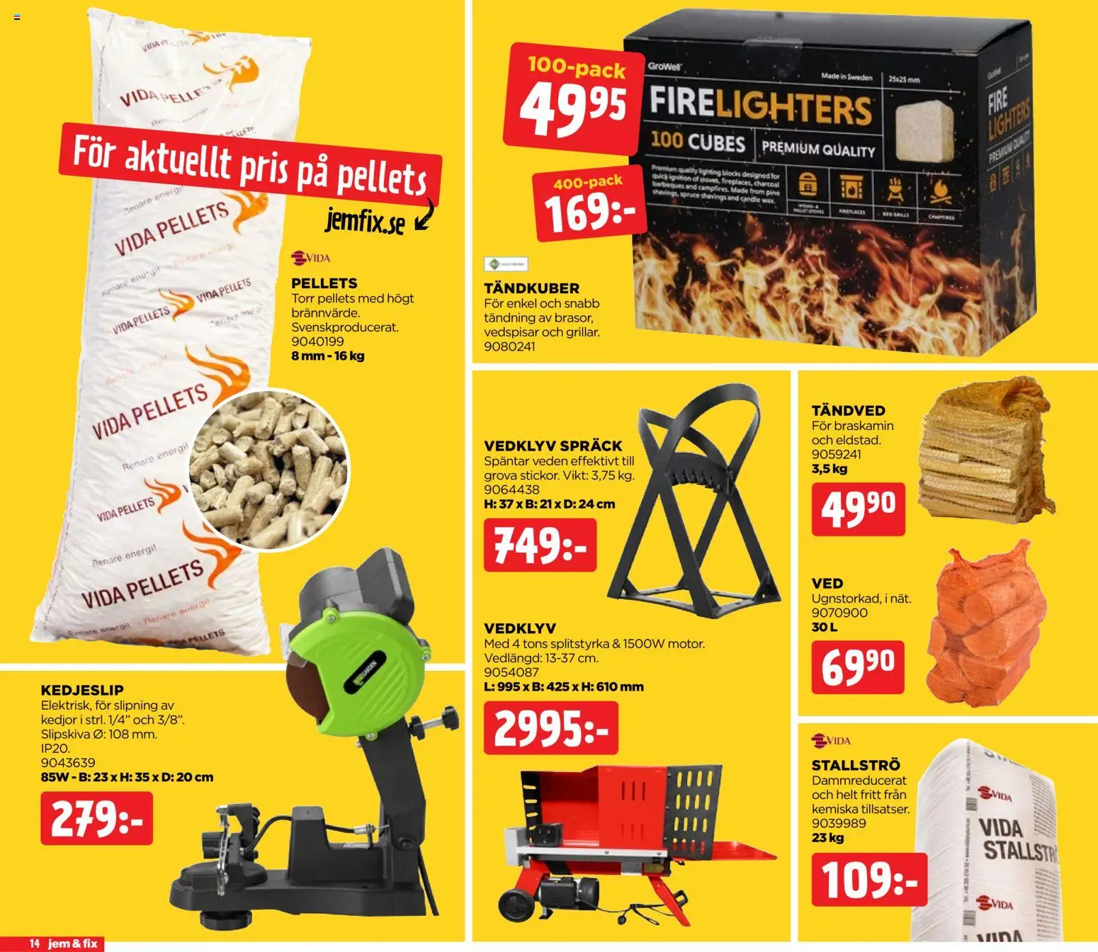 Jem & Fix reklamblad aktuell från 08.02.2026 | Sida: 14