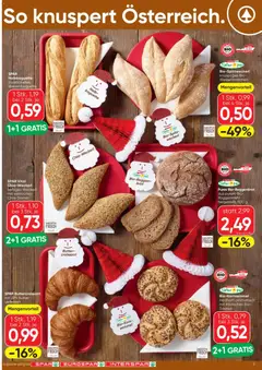 Spar Flugblatt ab 04.12.2025 gültig | Seite: 3 | Produkte: Jääkaappipakastin, Butter, Brot