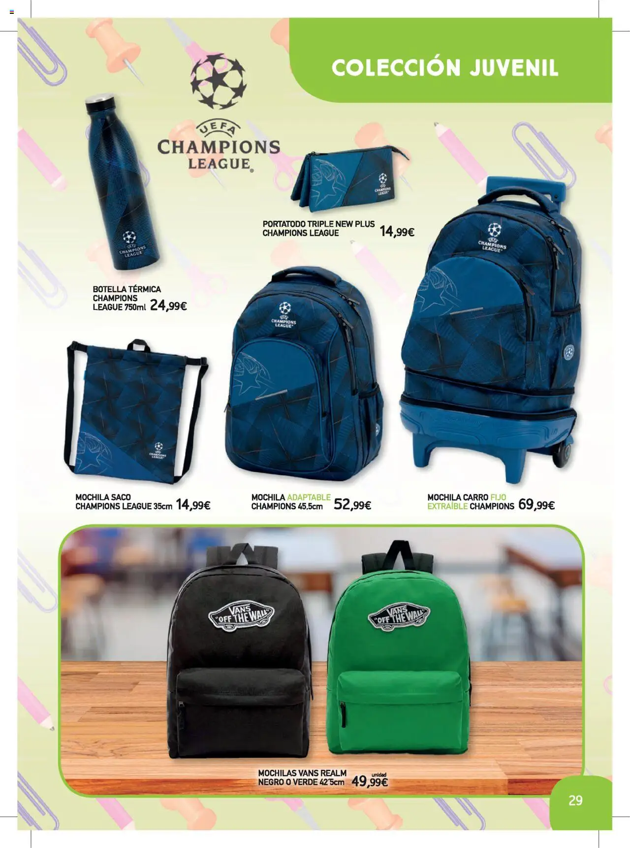 Toy Planet catálogo Vuelta al Cole │ válido desde el 06.08.2025 | Página: 29 | Productos: Mochila
