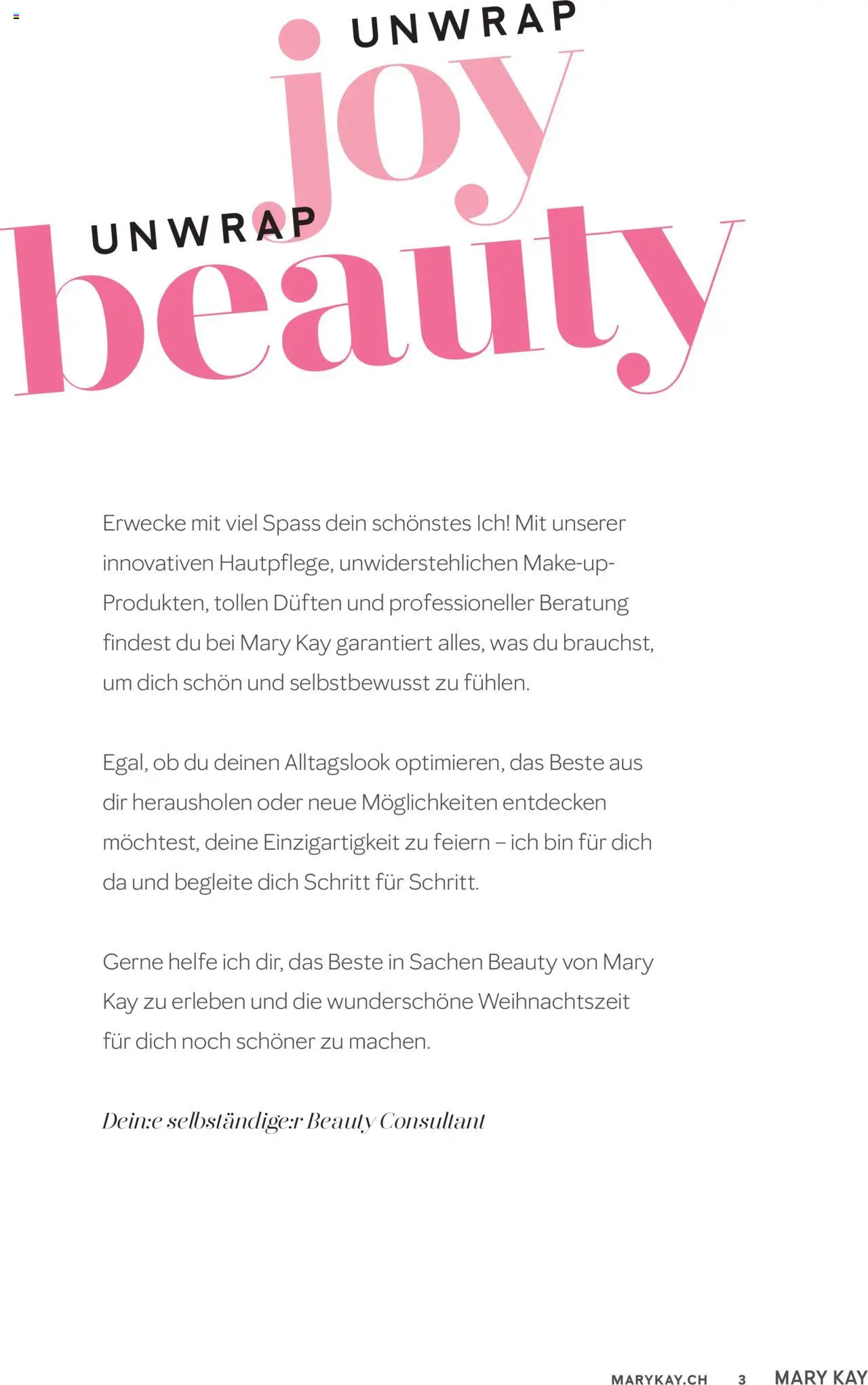 Mary Kay Aktionen – gültig ab 16.10.2025 | Seite: 3