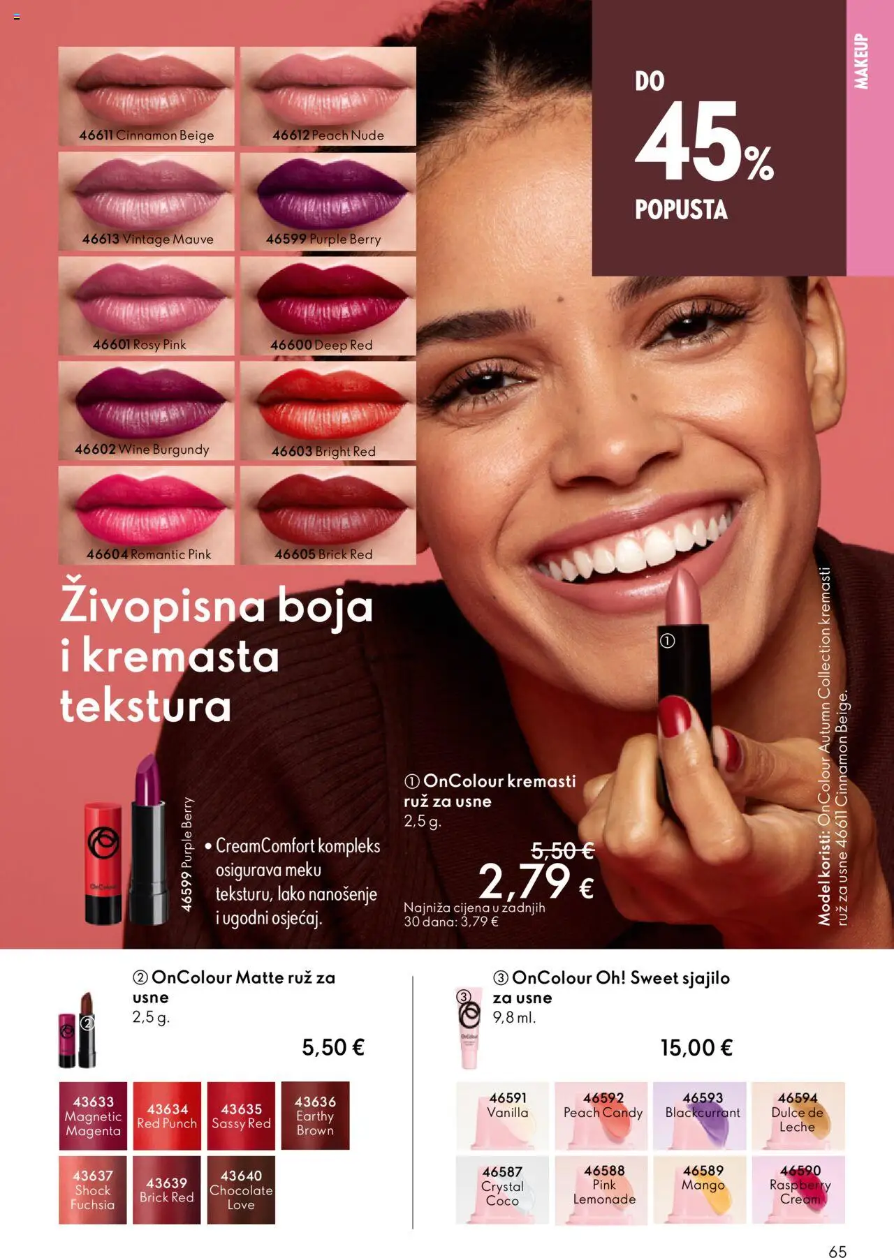 Oriflame katalog | vrijedi od 14.09.2025 | Stranica: 65