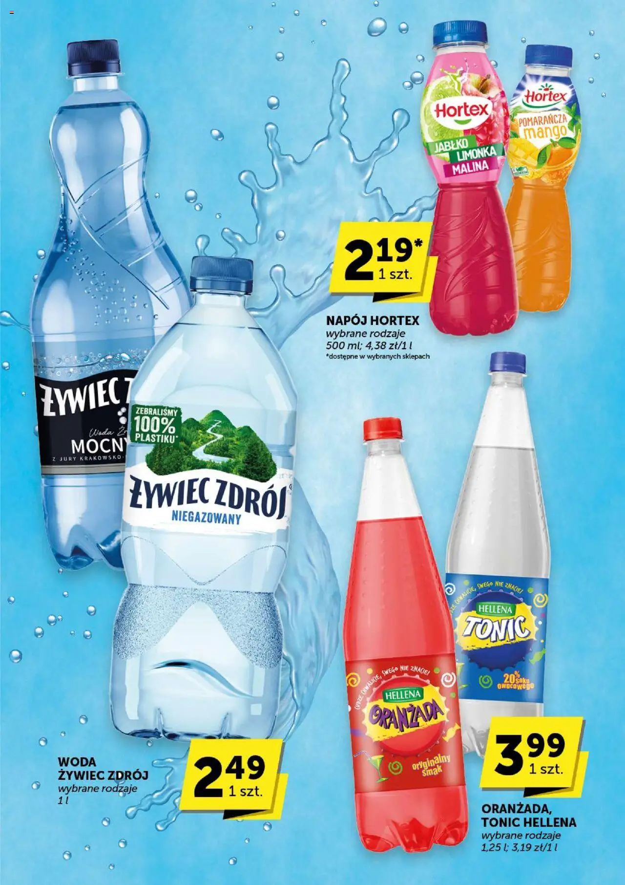 Groszek Gazetka - Market od 07.08.2025 | Strona: 33 | Produkty: Mango, Limonka, Woda żywiec, Malina