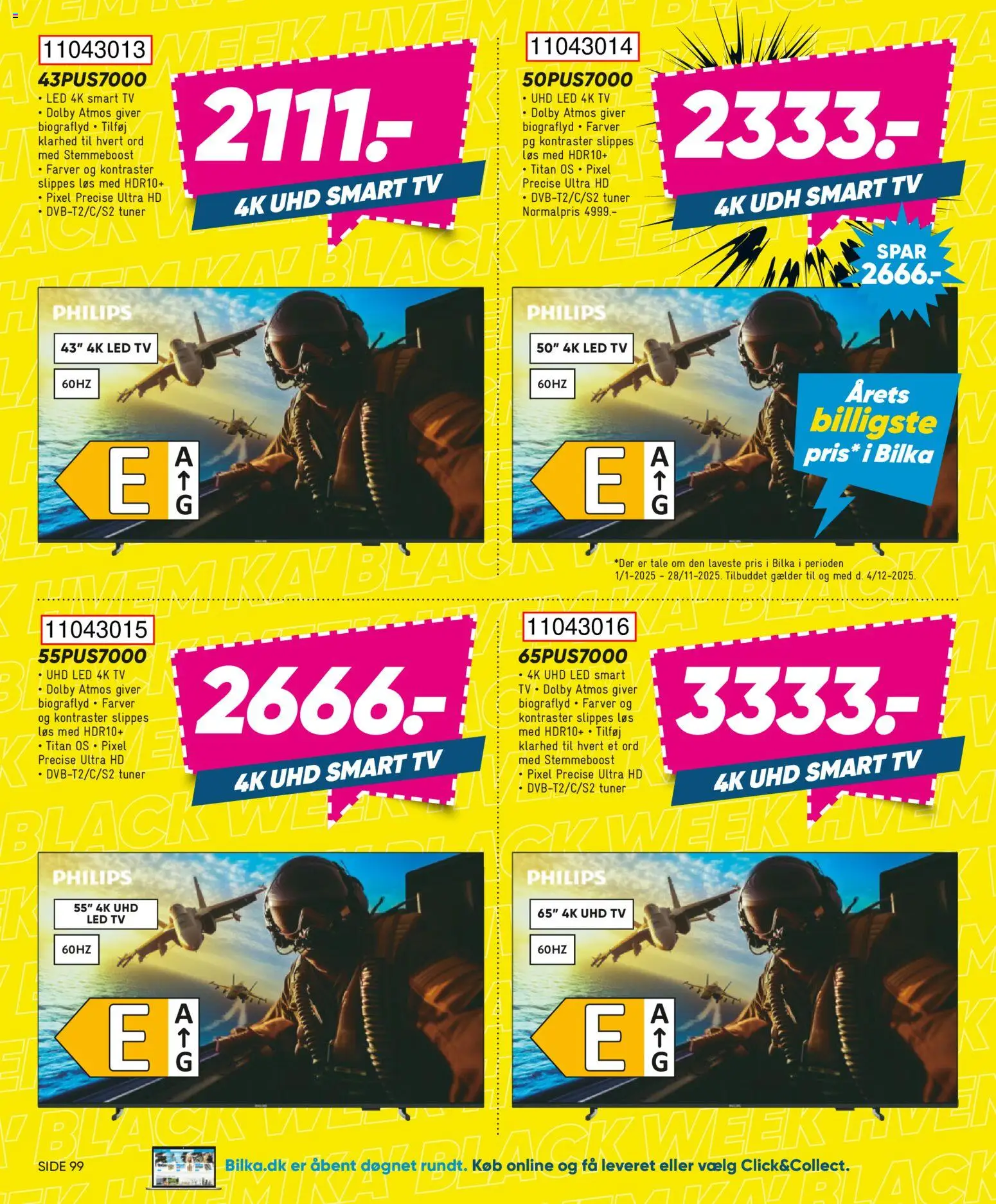Bilka tilbudsavis – gyldig fra 28.11.2025 | Side: 10 | Produkter: Smart TV, TV