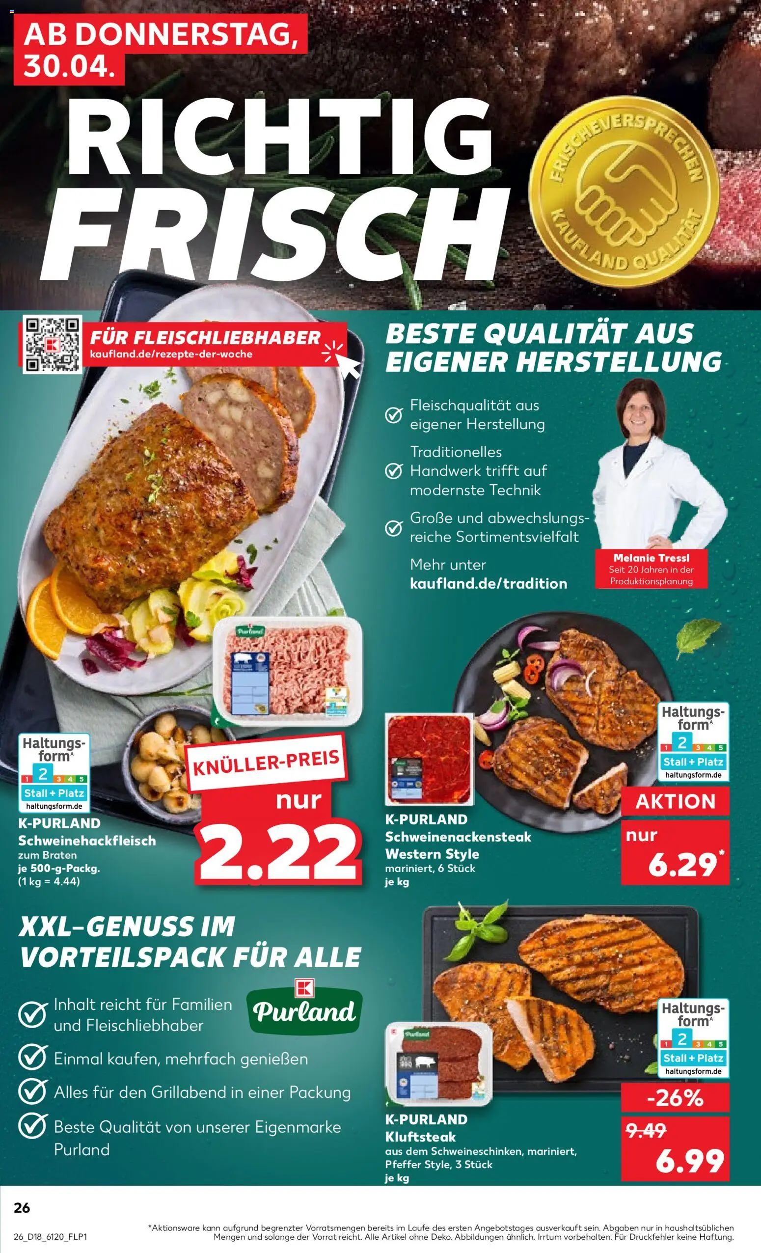 Kaufland Prospekt Bremen	 – gültig ab 30.04.2026 | Seite: 26 | Produkte: Pfeffer, Steak