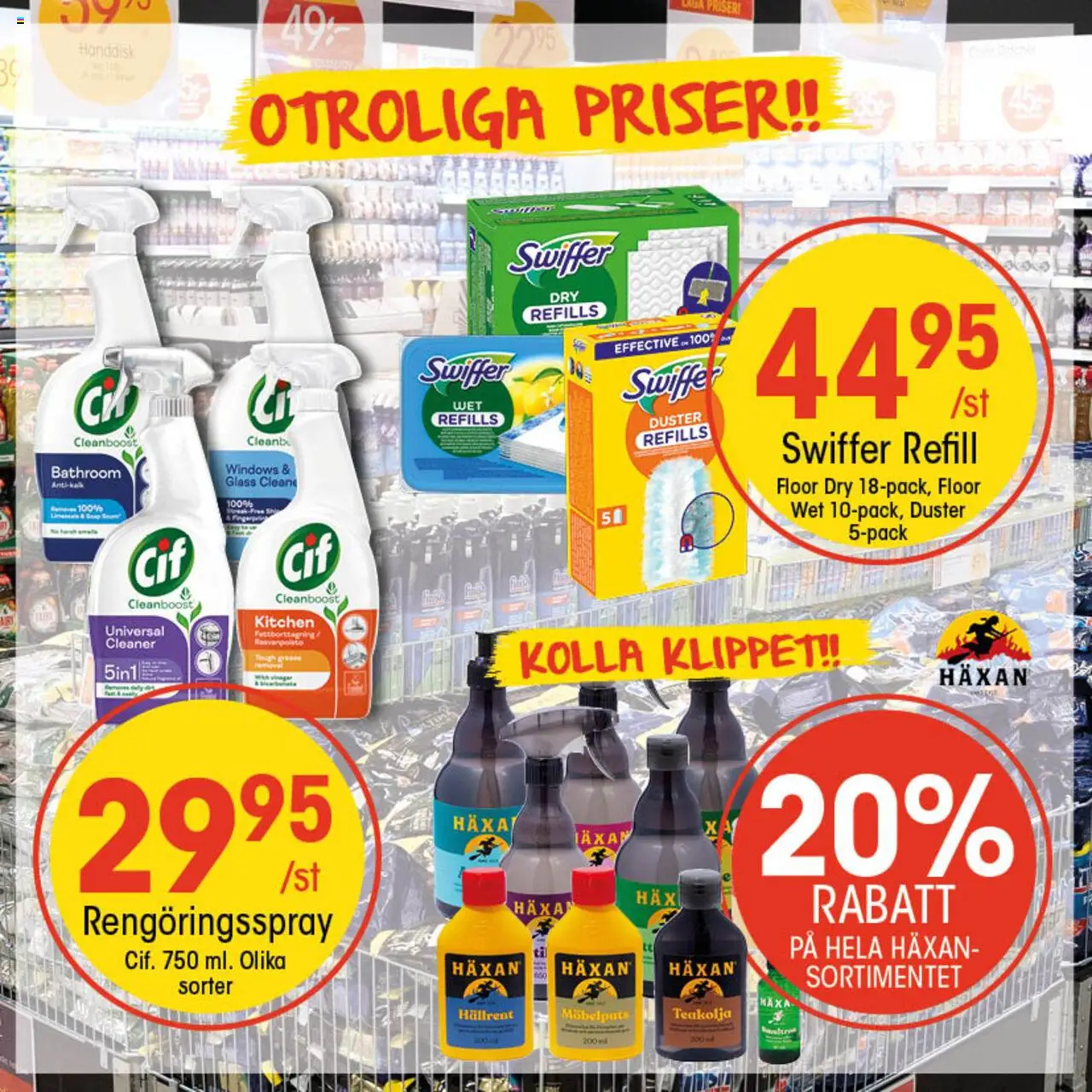 EKO reklamblad aktuell från 18.08.2025 | Sida: 5 | Produkter: Rengöringsspray, Glass
