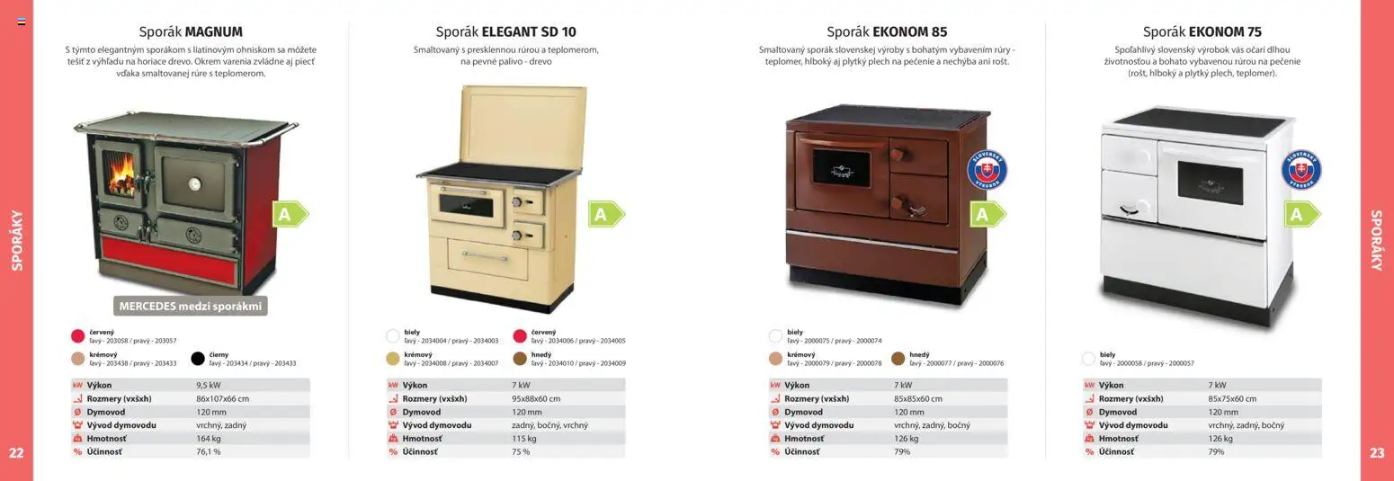 Nové Kinekus akcie – leták je platný od 27.10.2025 | Strana: 12 | Produkty: Magnum, Sporák