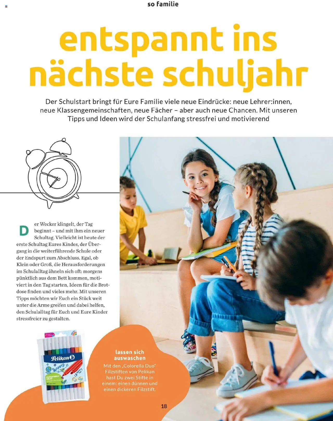 Budni Perle Magazin 04/25 - gültig ab dem 13.07.2025 | Seite: 18 | Produkte: Bett, Brot, Wecker